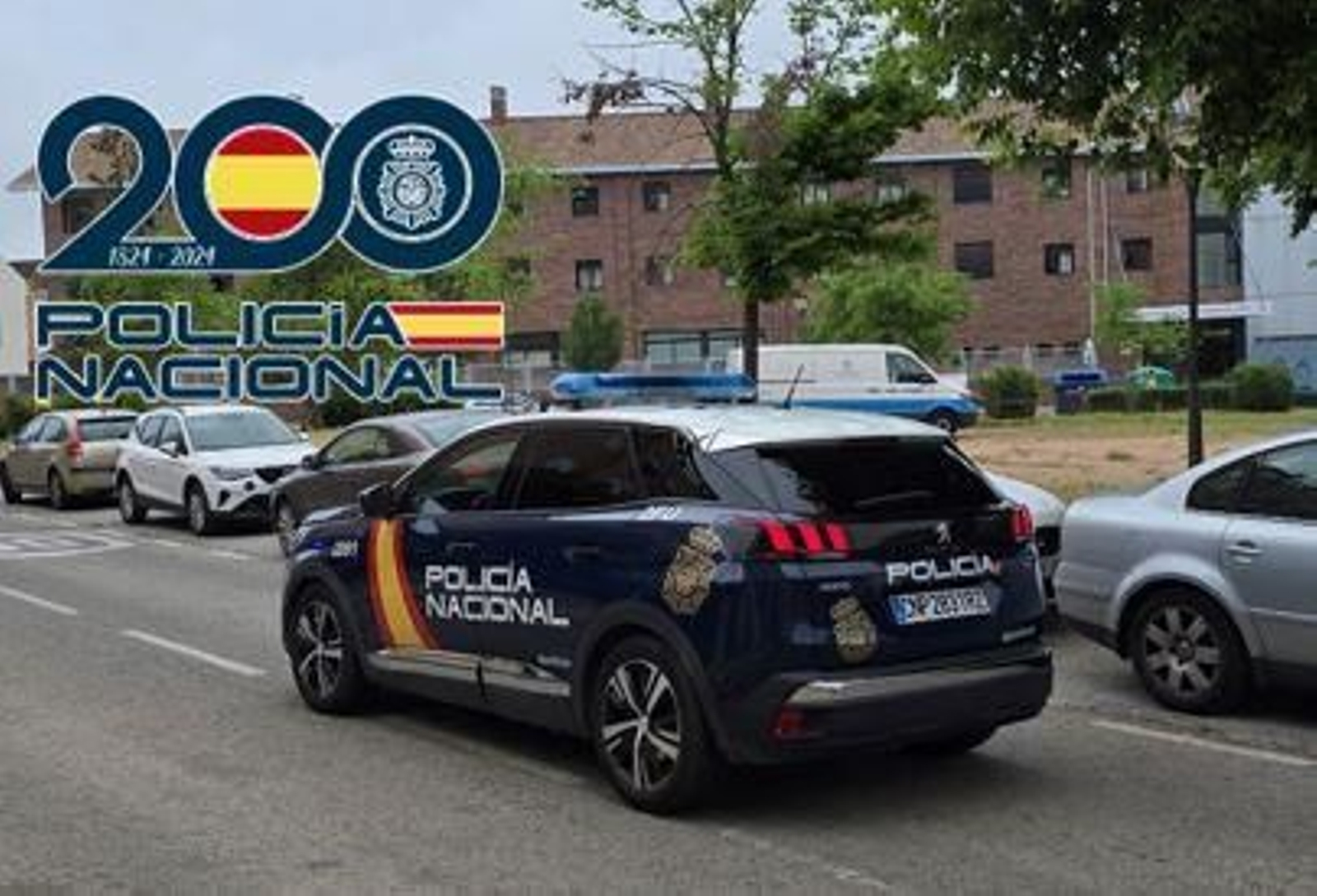 Coche patrulla en Granada