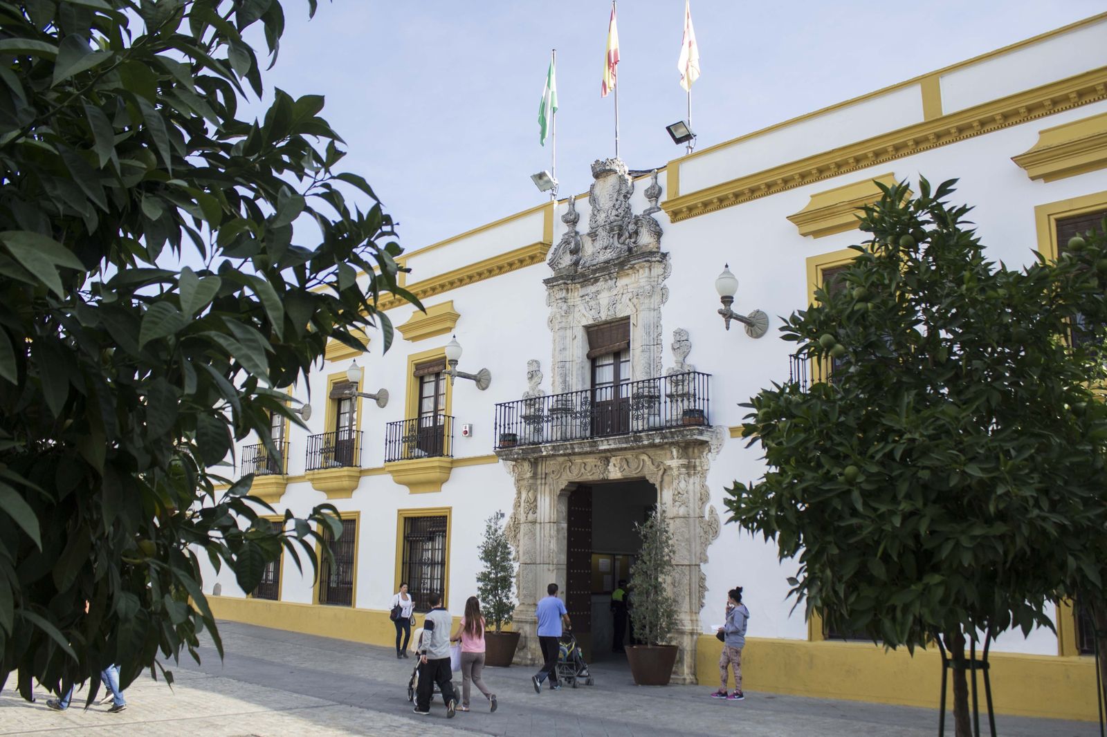 El Ayuntamiento de Utrera.