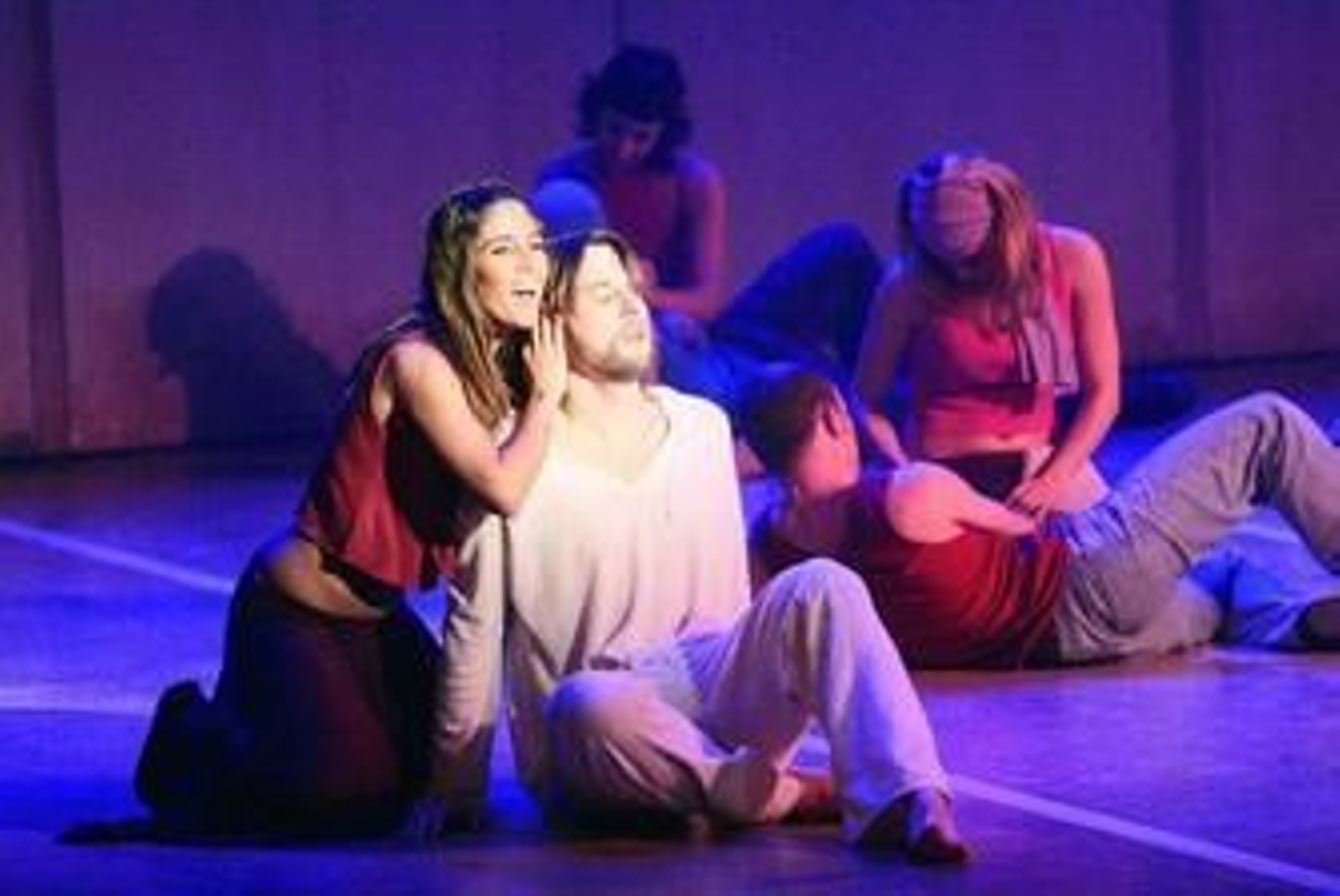 Sandra Criado y Gerónimo Rauch, en una de sus actuaciones en Andalucía.