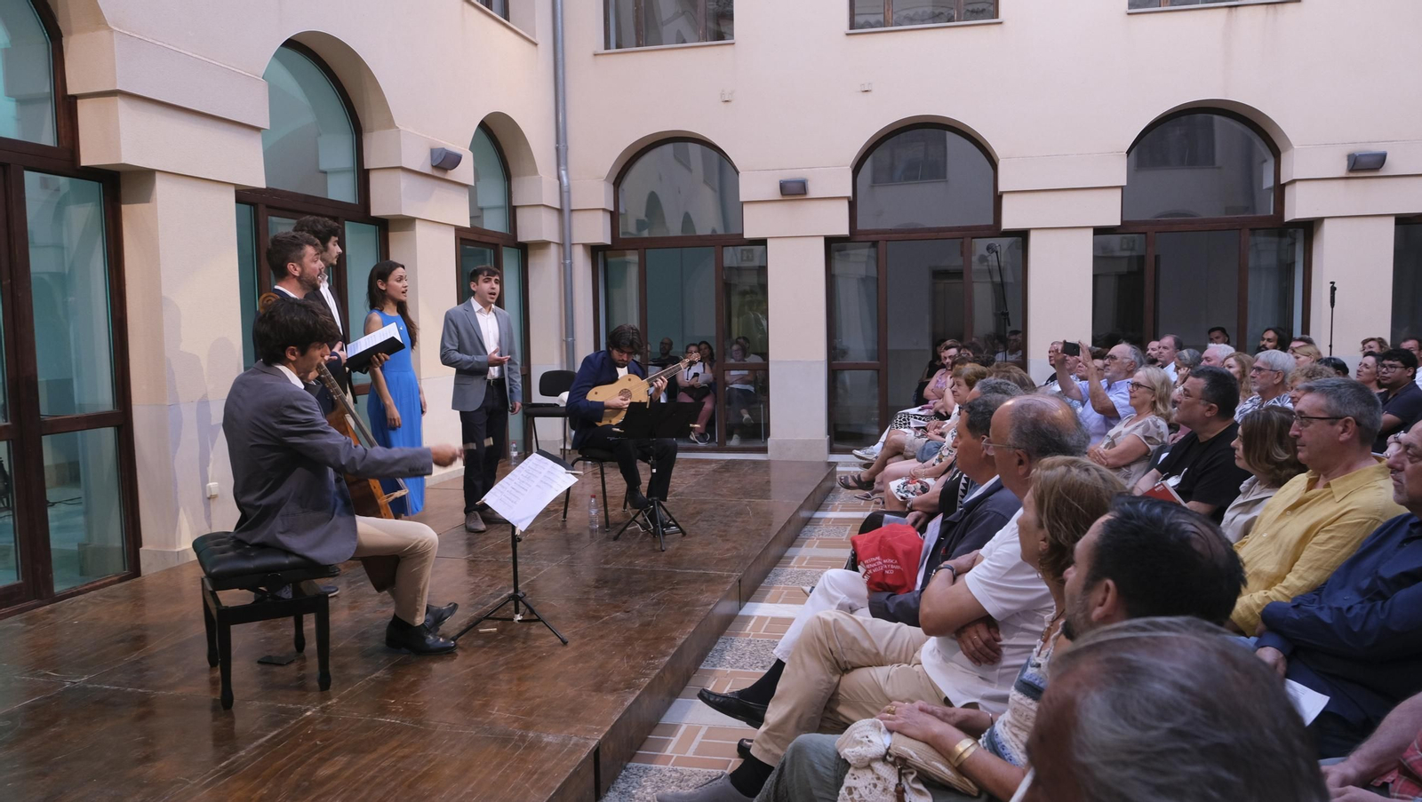 Concierto de Cantoría en el Festival de Vélez Blanco, en imágenes