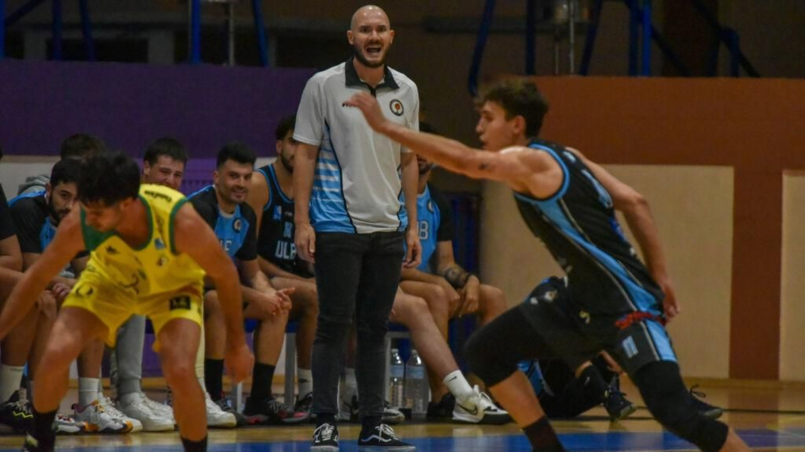 Jesús Gutiérrez, entrenador de la ULB