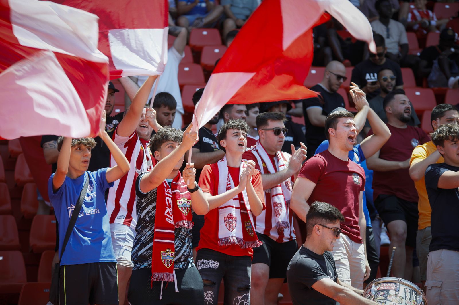 Imágenes del partido entre el Almería B y el Real Jaén