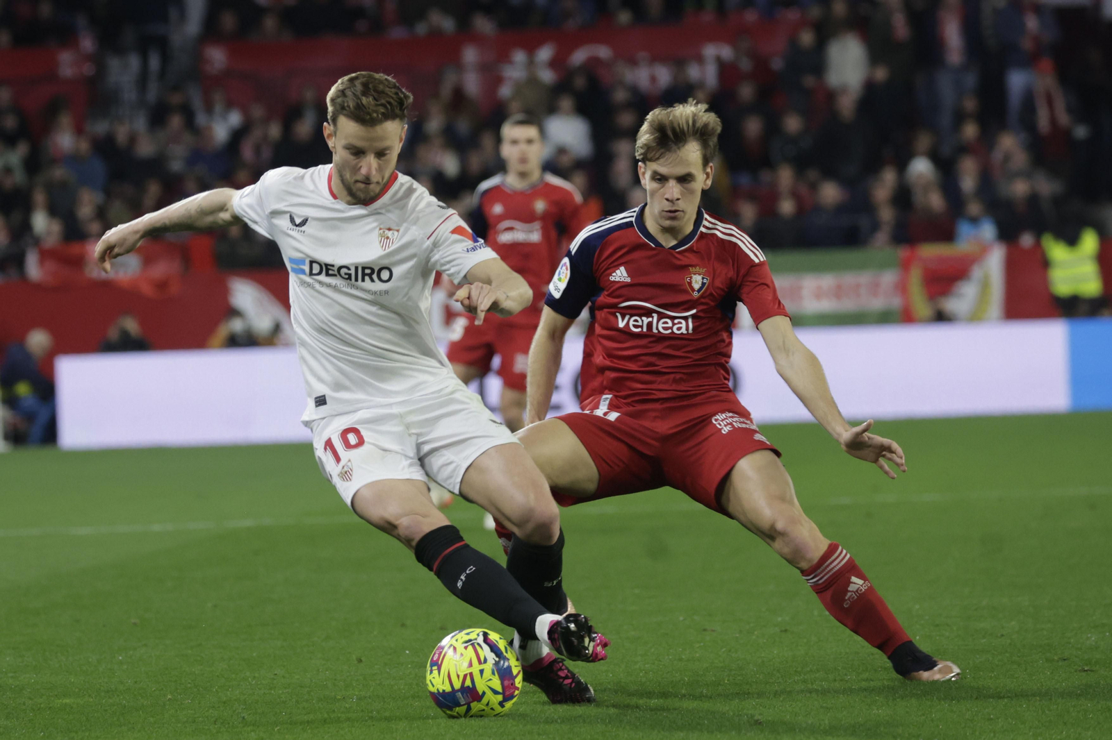 Las imágenes del Sevilla  Osasuna