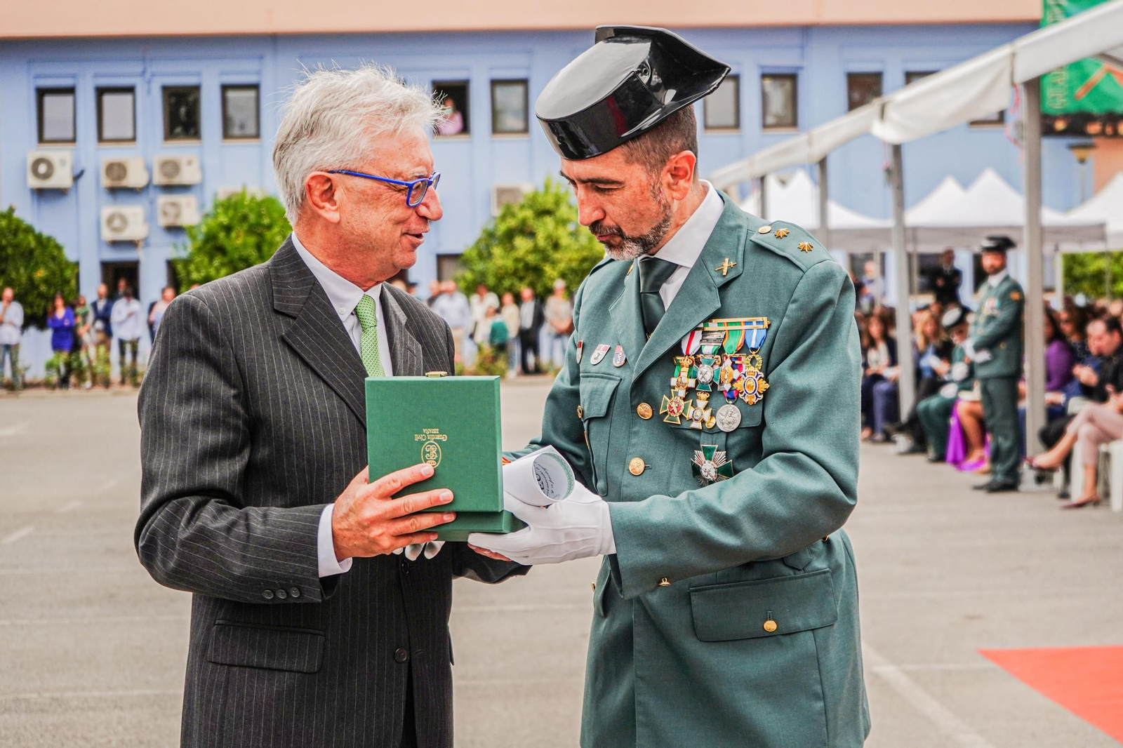 Así fueron los actos en honor a la patrona de la Guardia Civil en Granada