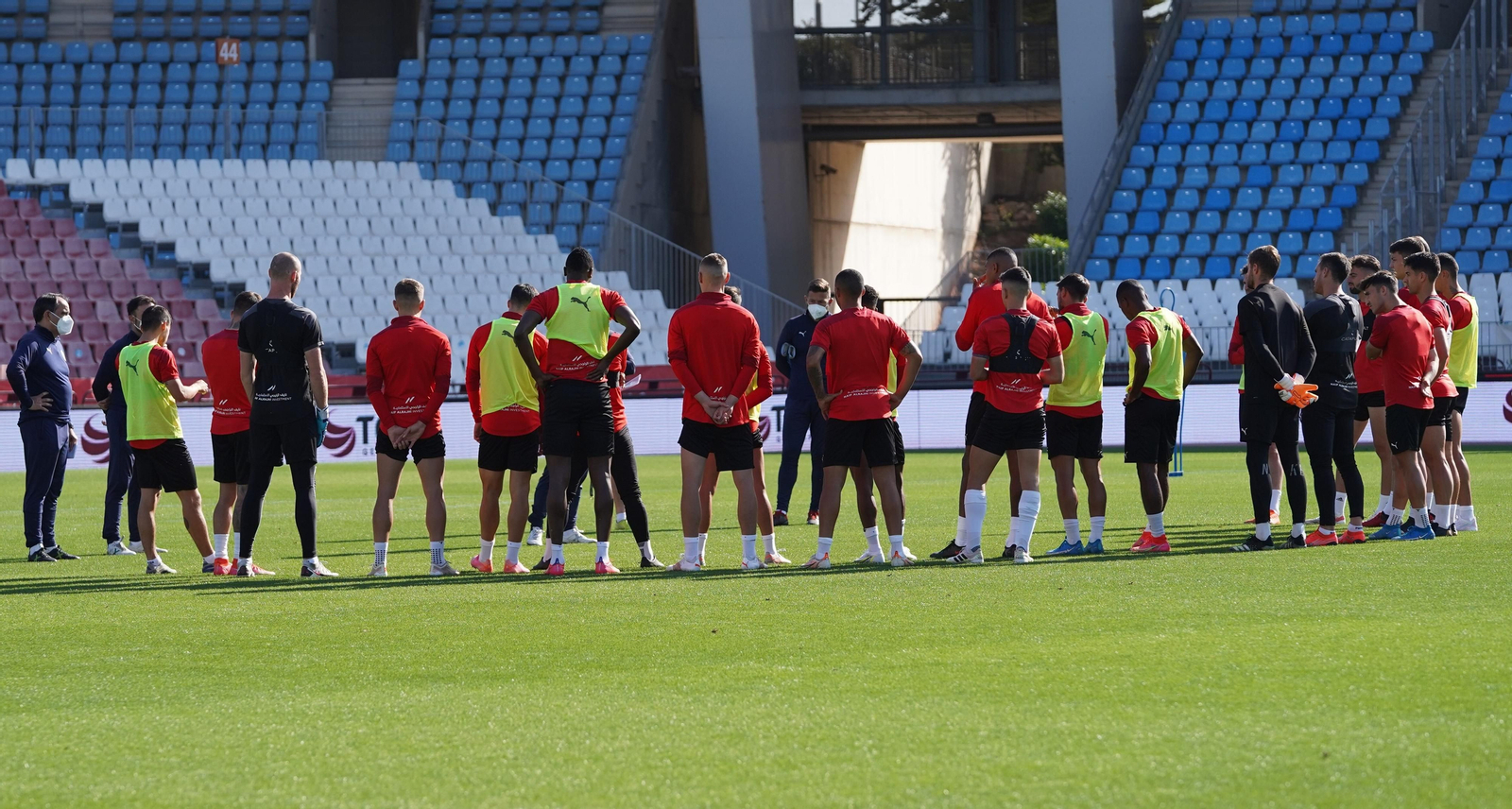 Entrenamiento del Almería, viernes 30