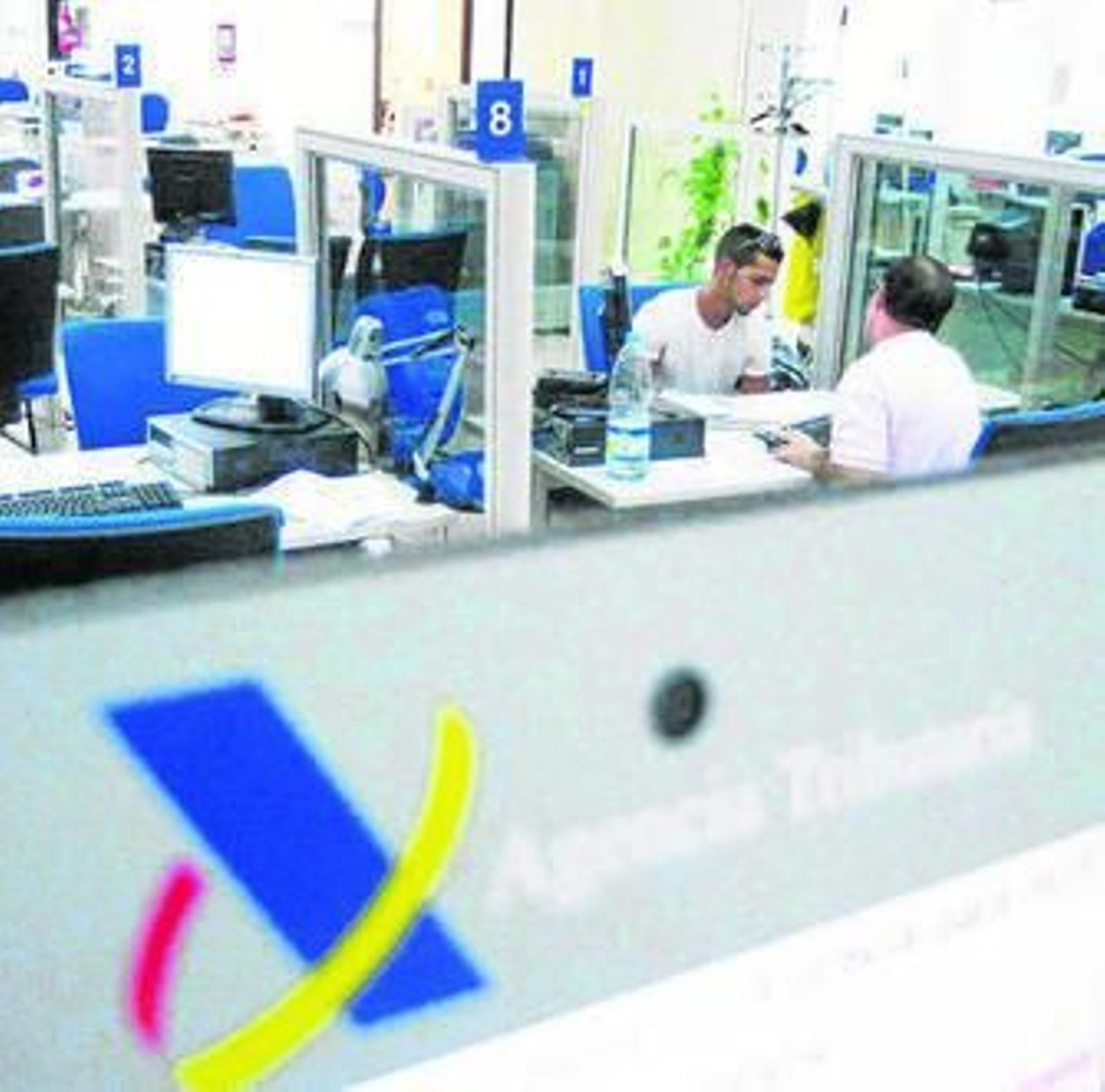 Dependencias de la Agencia Tributaria en la capital onubense.