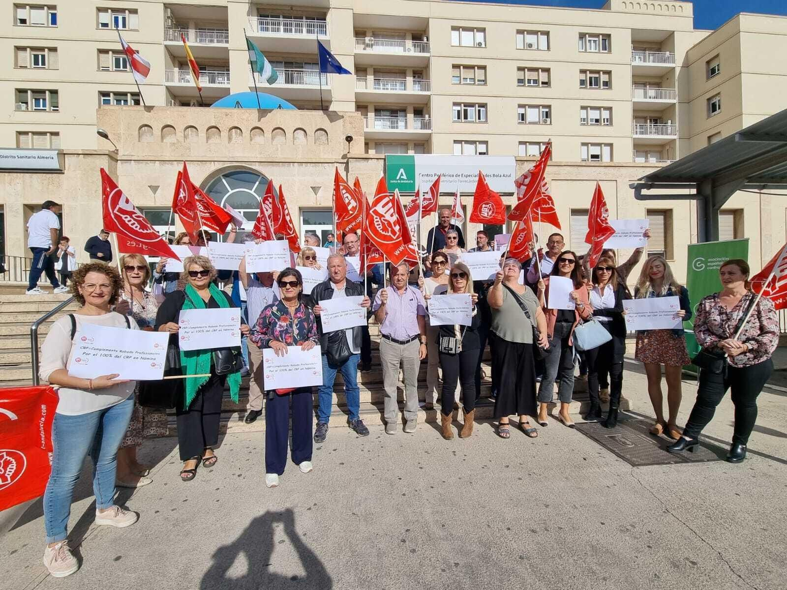 Manifestación UGT Andalucía por "100% CRP"