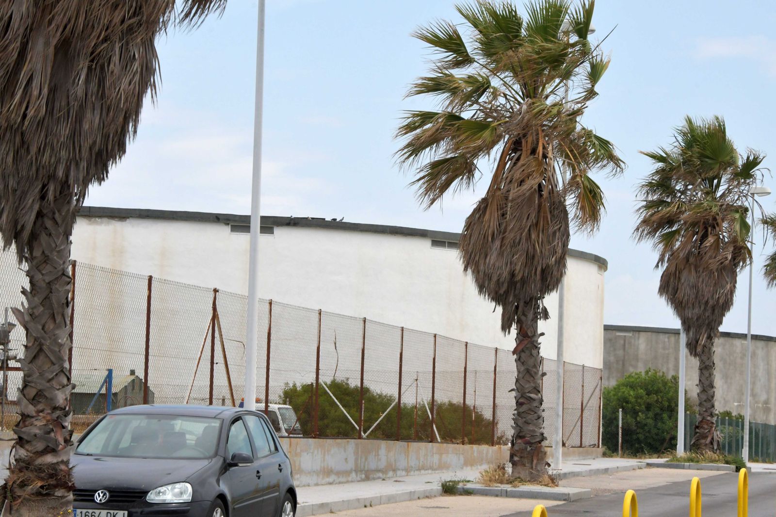 Depósitos de agua de la Zona Gaditana en la Zona Franca.