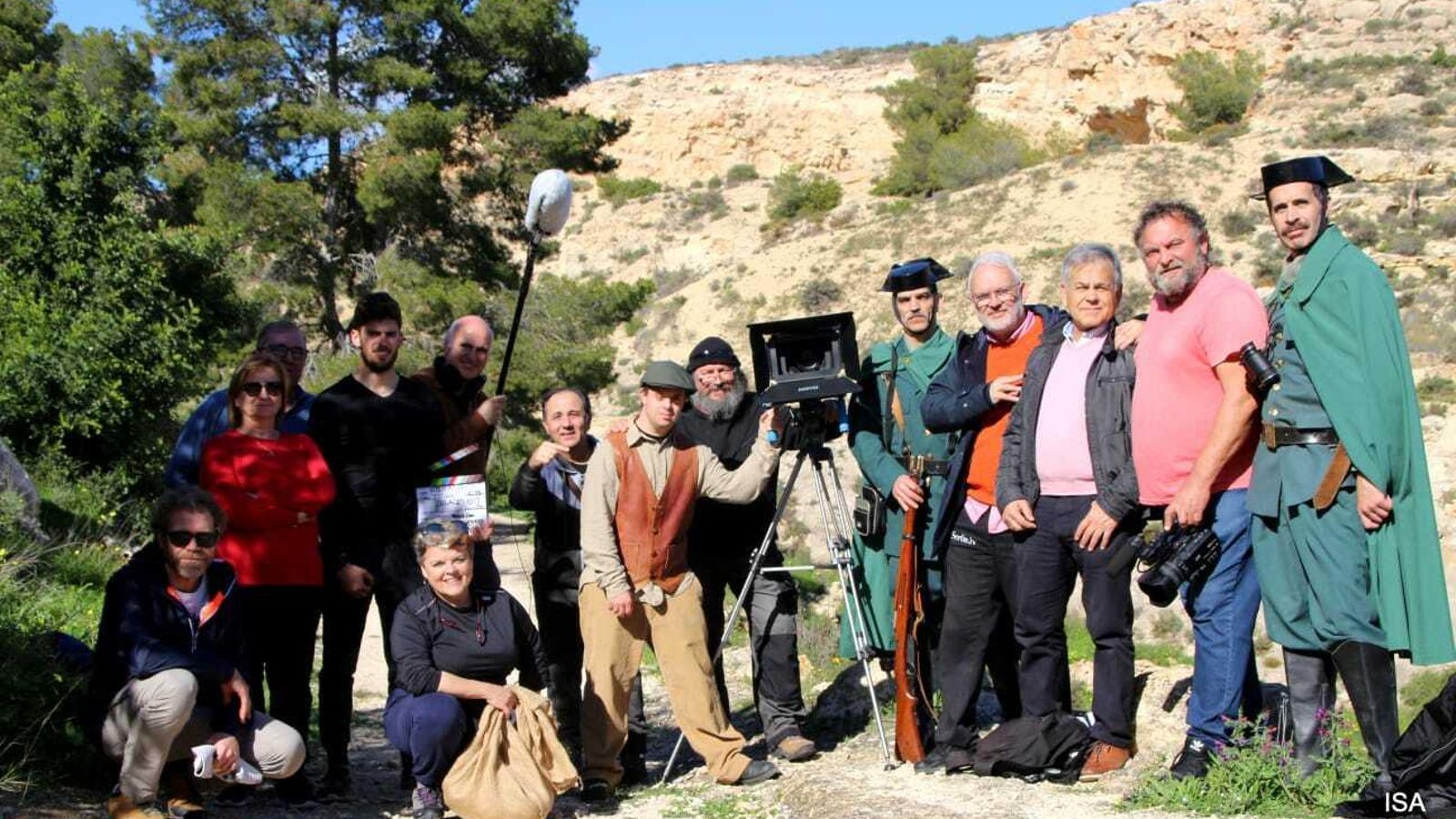 Parte del equipo de 'El interrogatorio'.