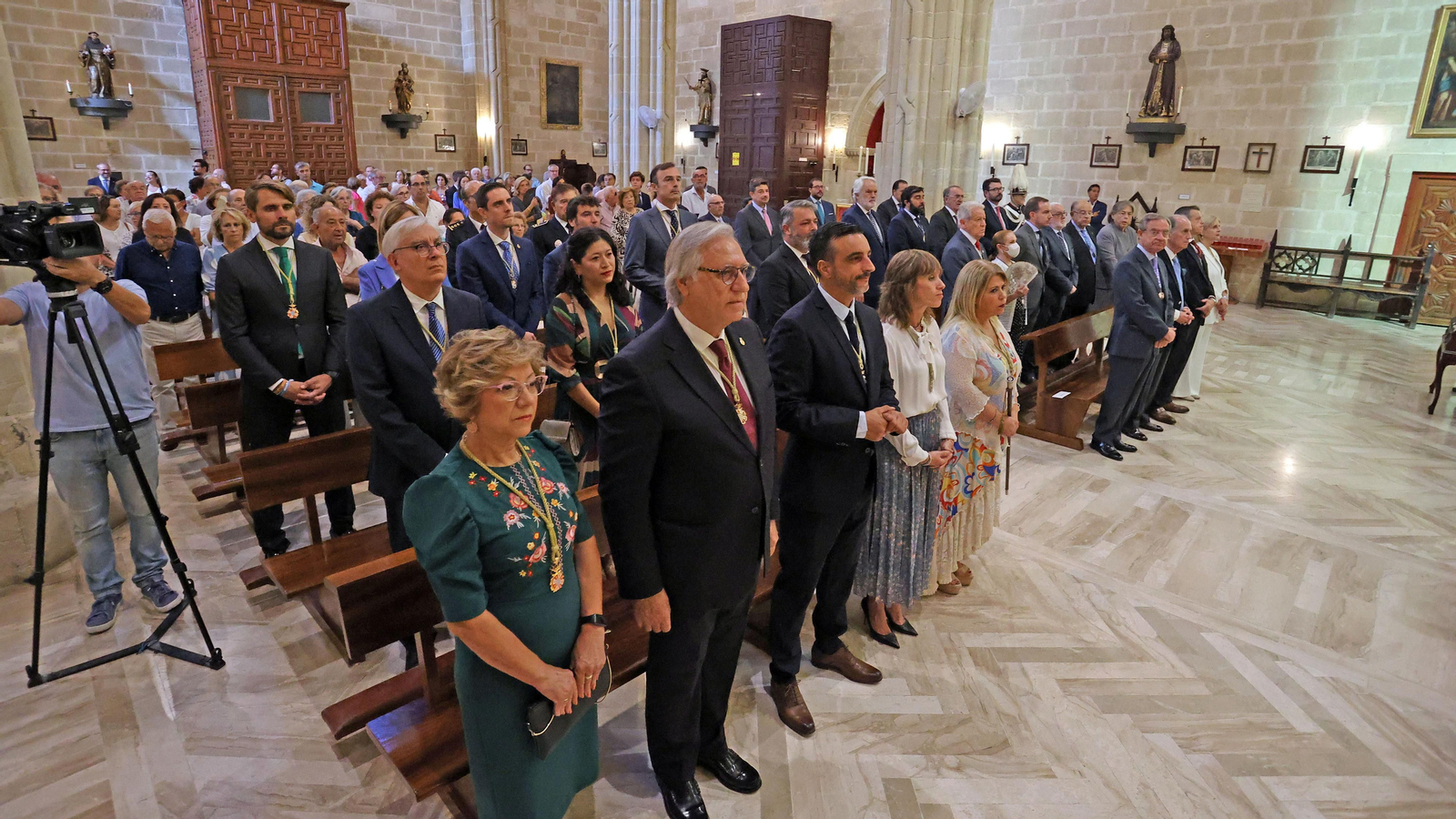 Traslado del Pendón en el día del patrón San Dionisio en Jerez