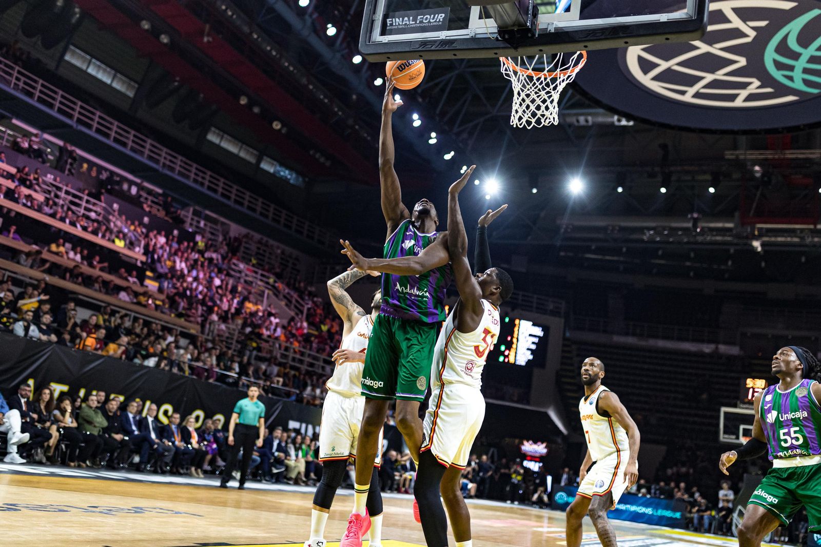 El Galatasaray-Unicaja, en fotos