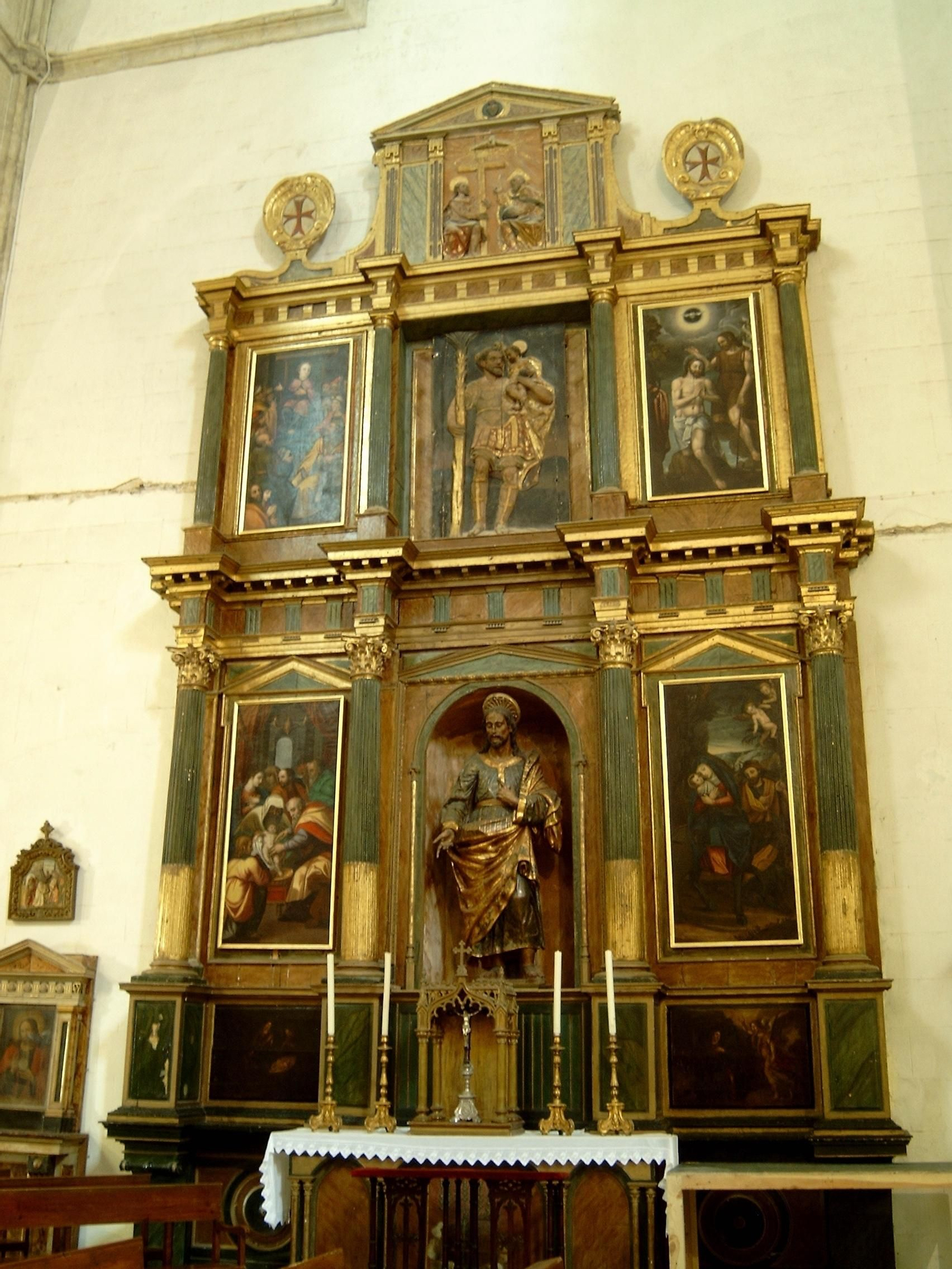 Retablo del Dulce Nombre de Jesús (Siglo XVII).