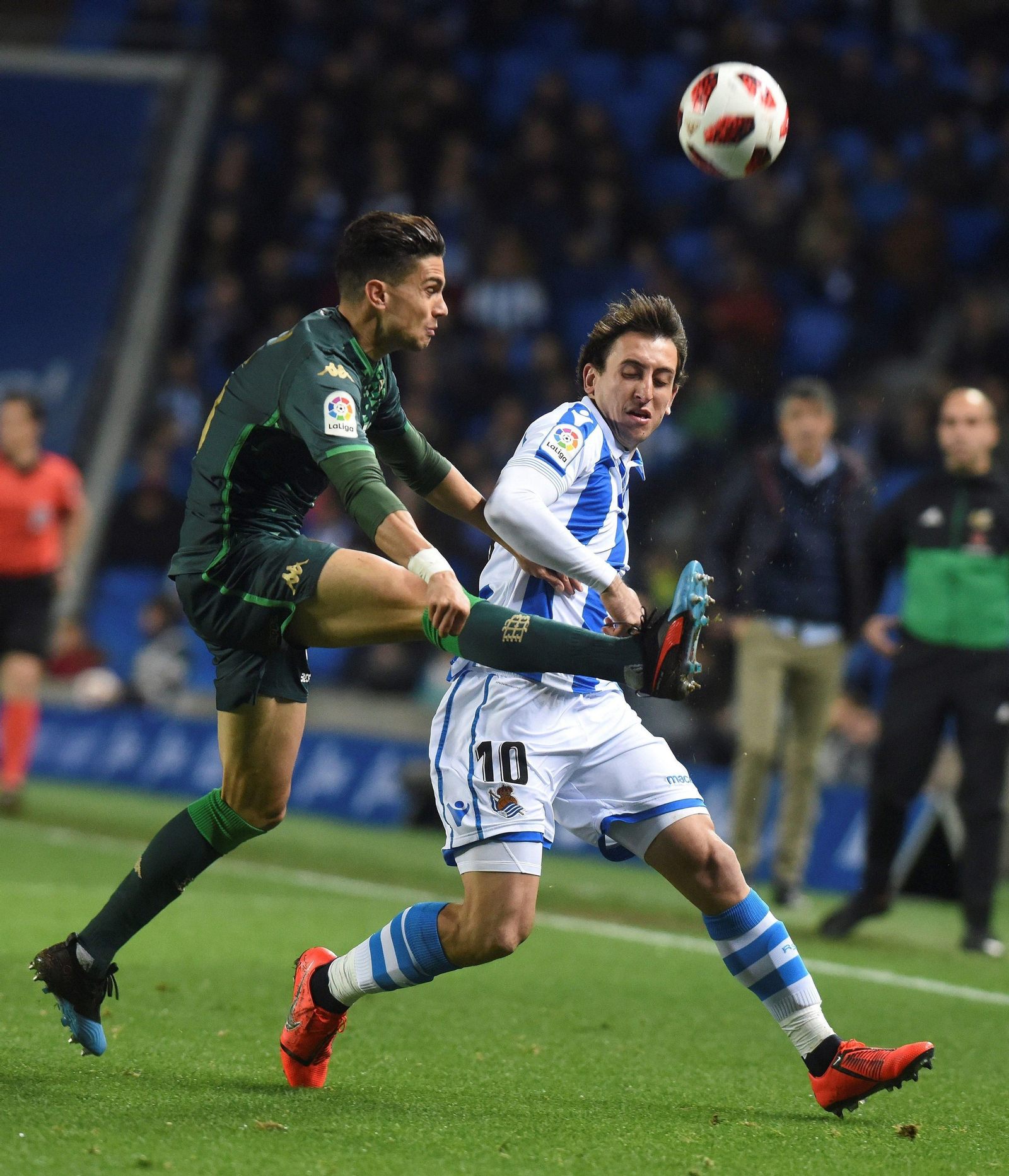 Las imágenes del Real Sociedad-Betis de Copa del Rey