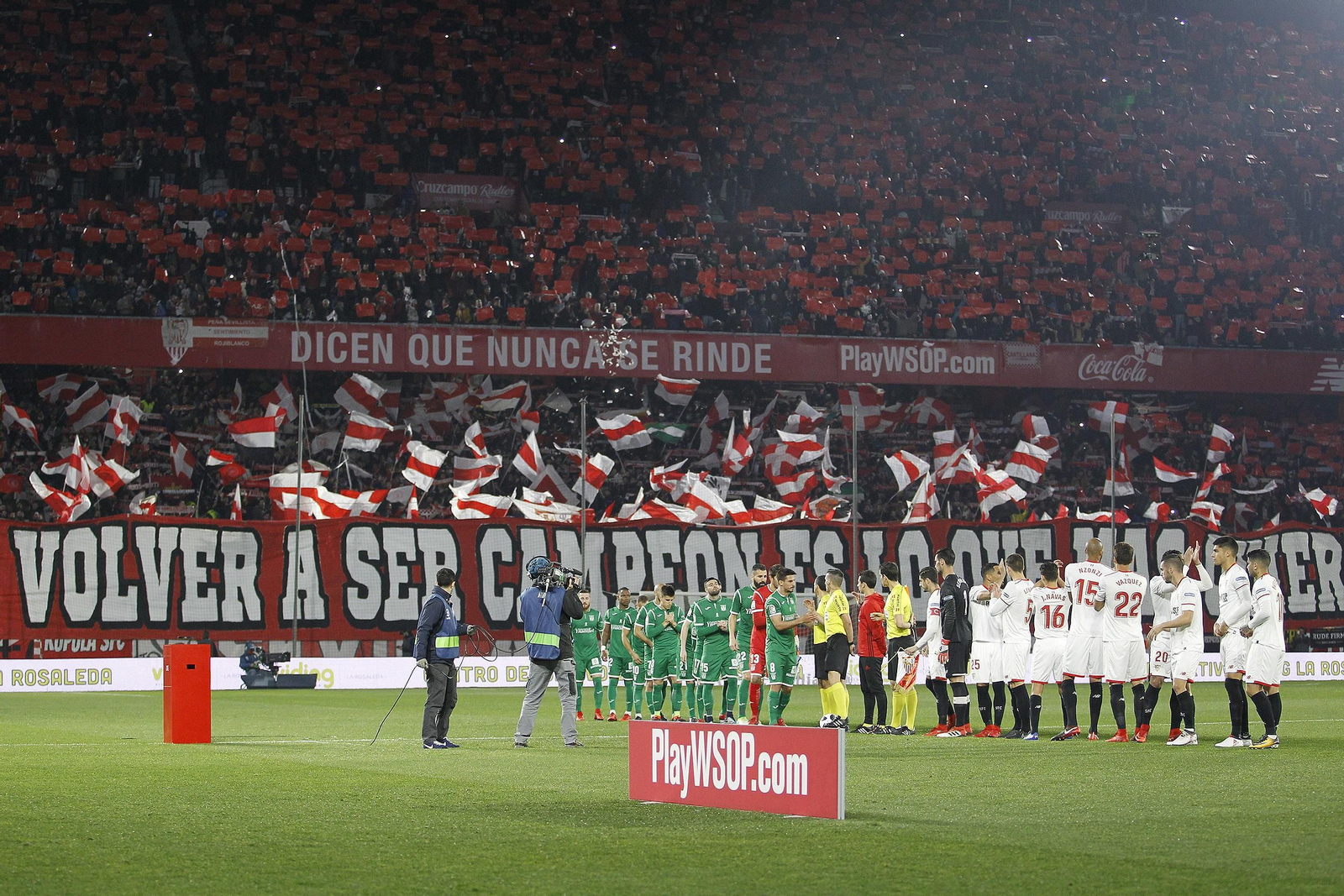 La semifinal de Copa entre Sevilla FC y CD Leganés, en imágenes