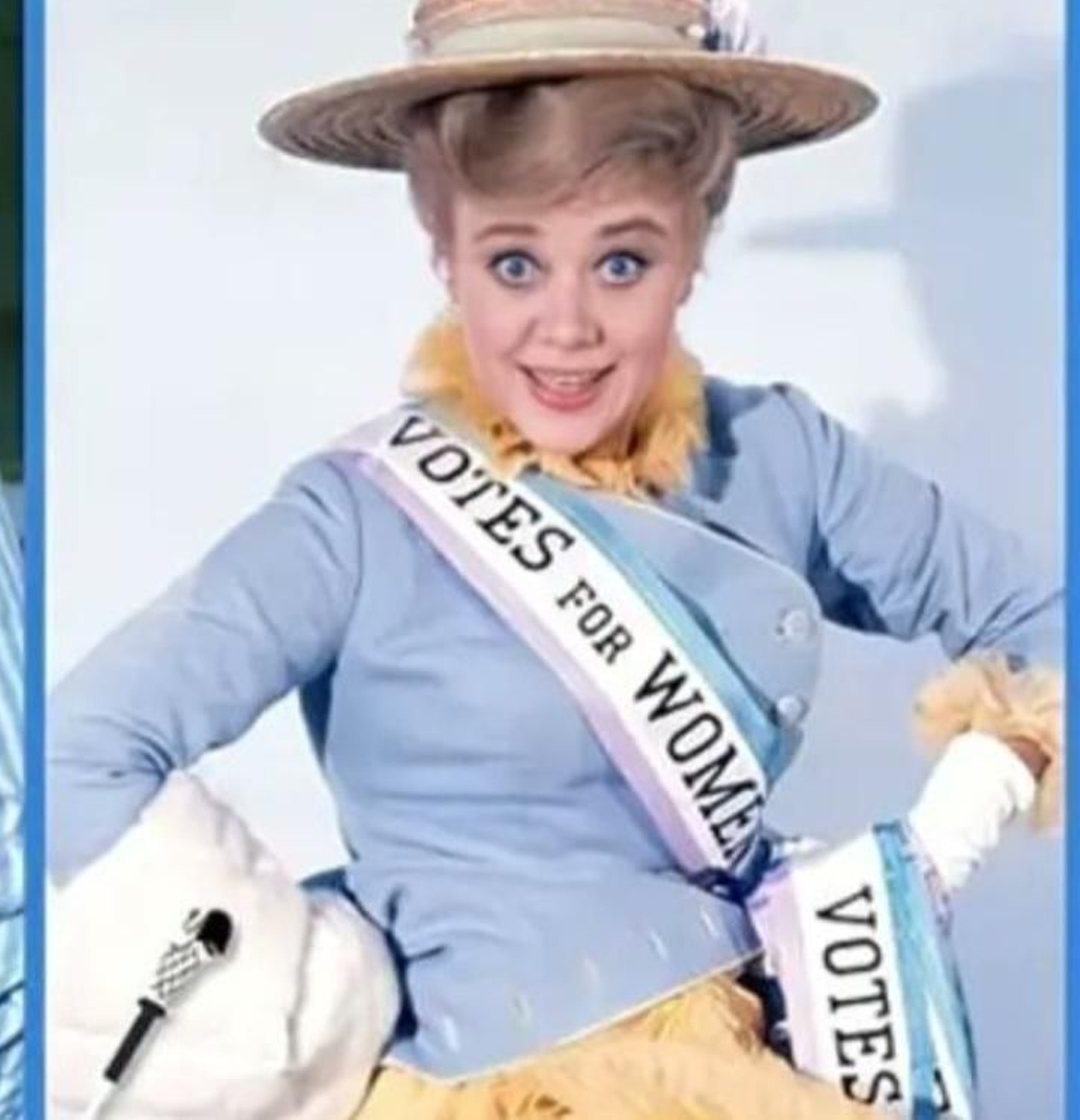 Glynis Johns como la sufragista de 'Mary Poppins'