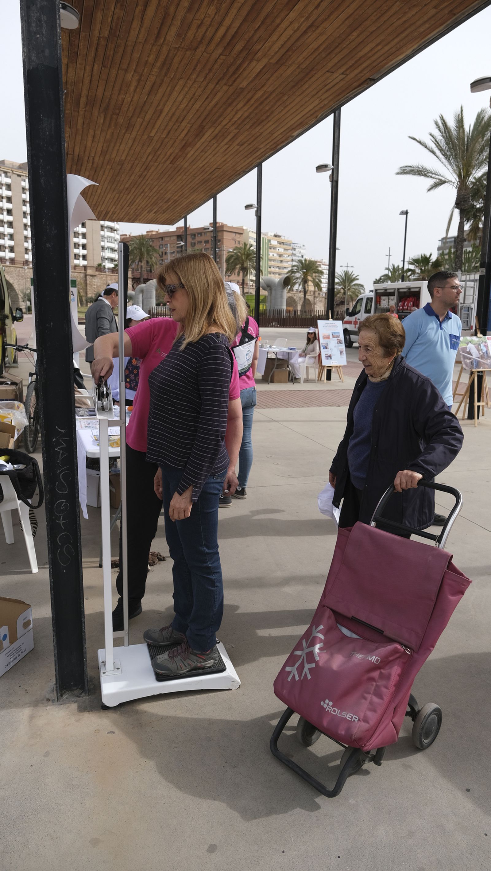 Marcha agua+salud+vida, en imágenes