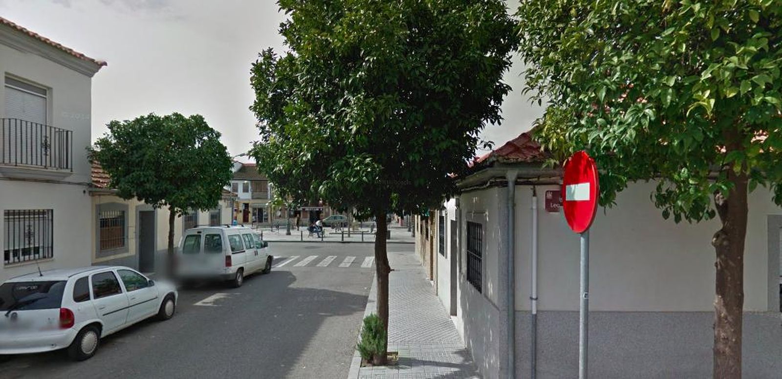 Calle Leovigildo, en el Campo de la Verdad.