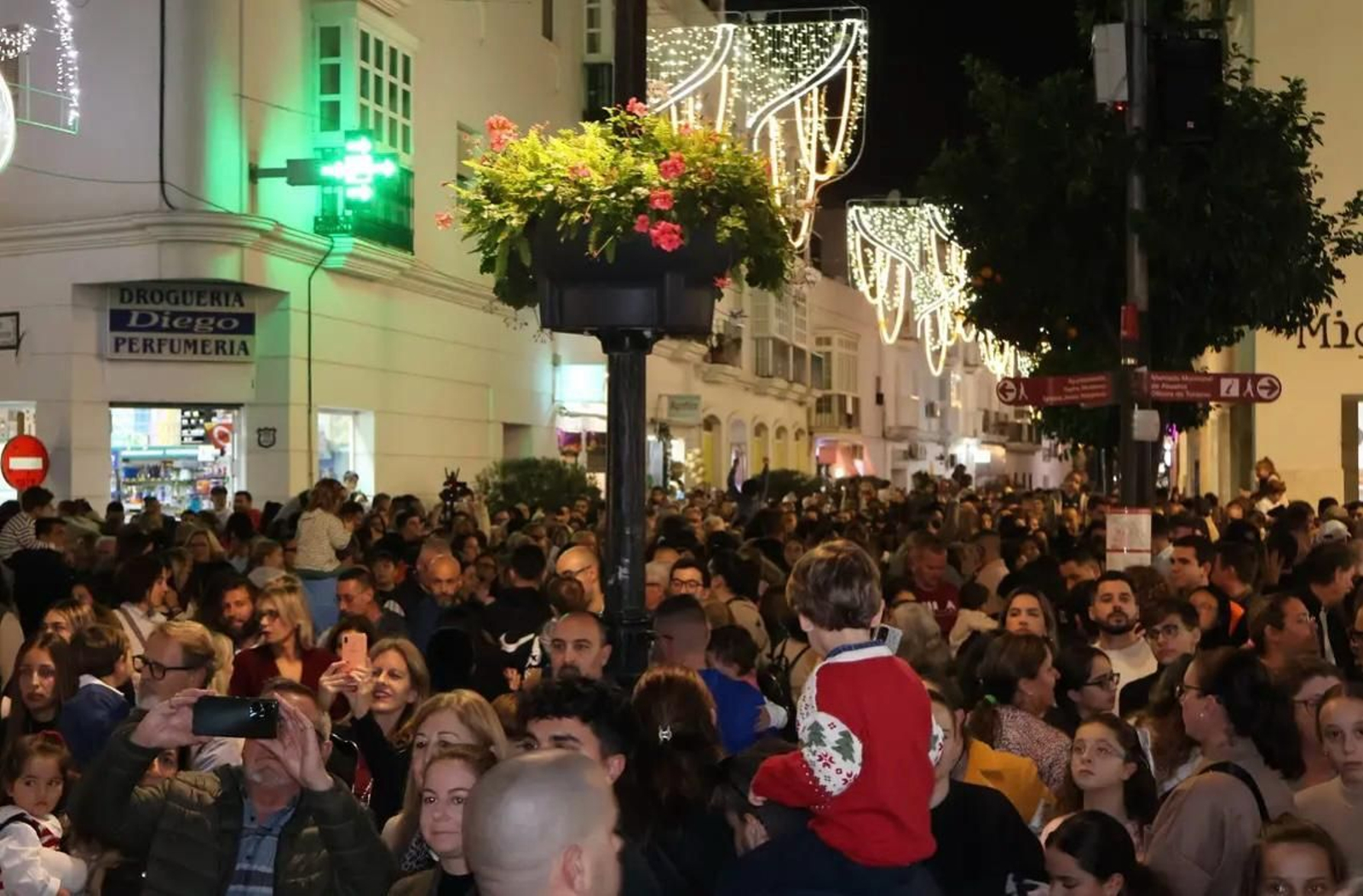 Alumbrado de Navidad en Chiclana, en imágenes