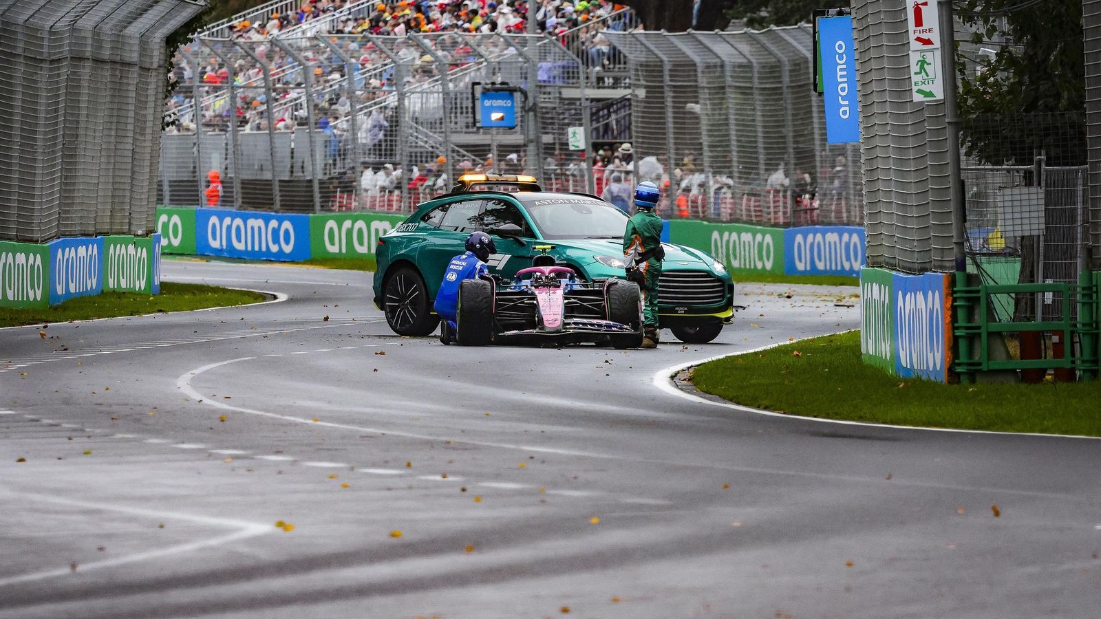 Los fotos del arranque de la Fórmula 1 en Melbourne