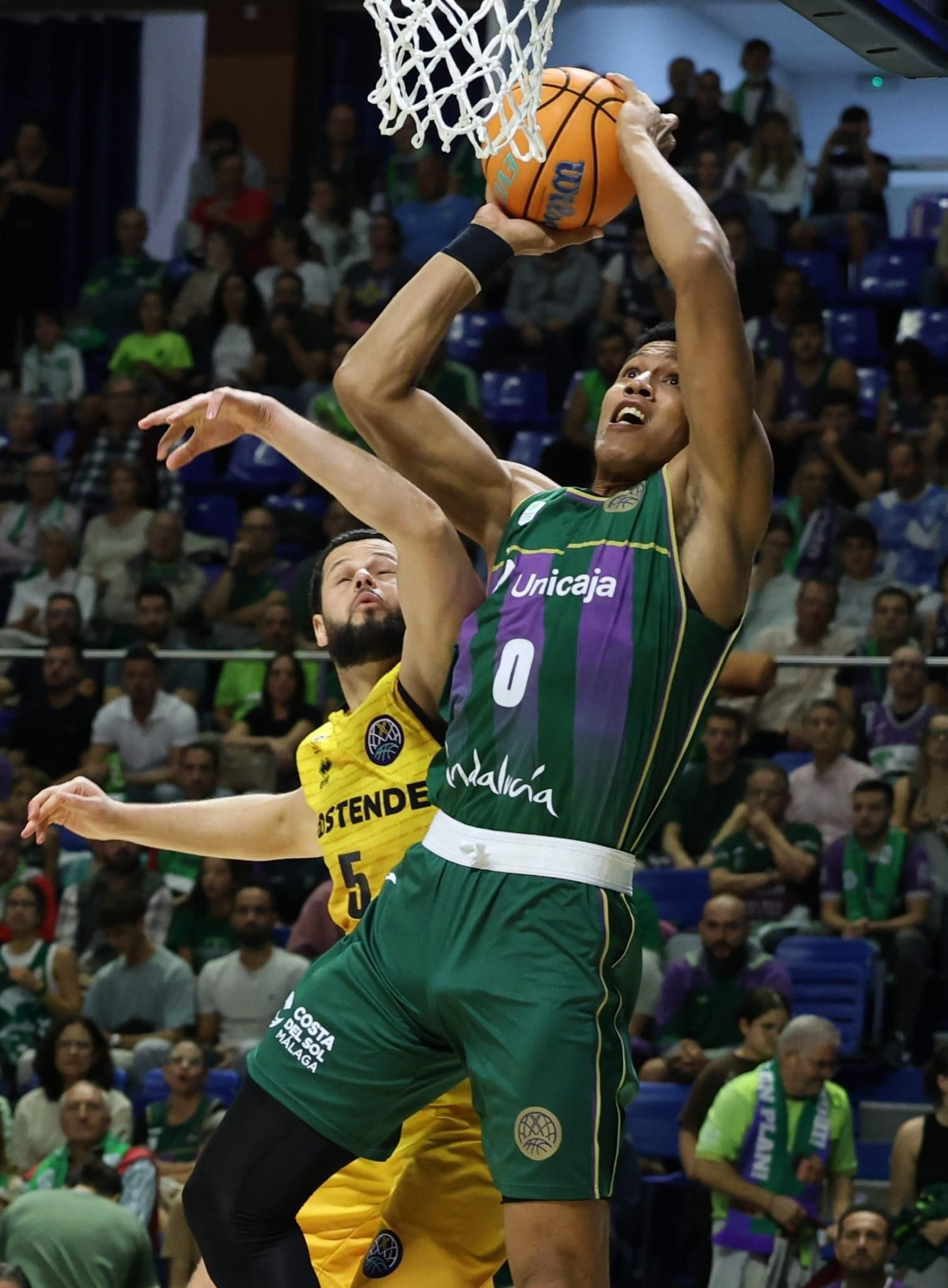 El Unicaja-Filou Oostende, en fotos