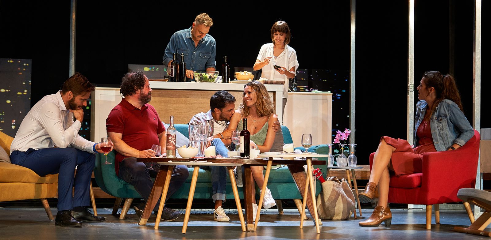 Una escena de 'Perfectos desconocidos'.