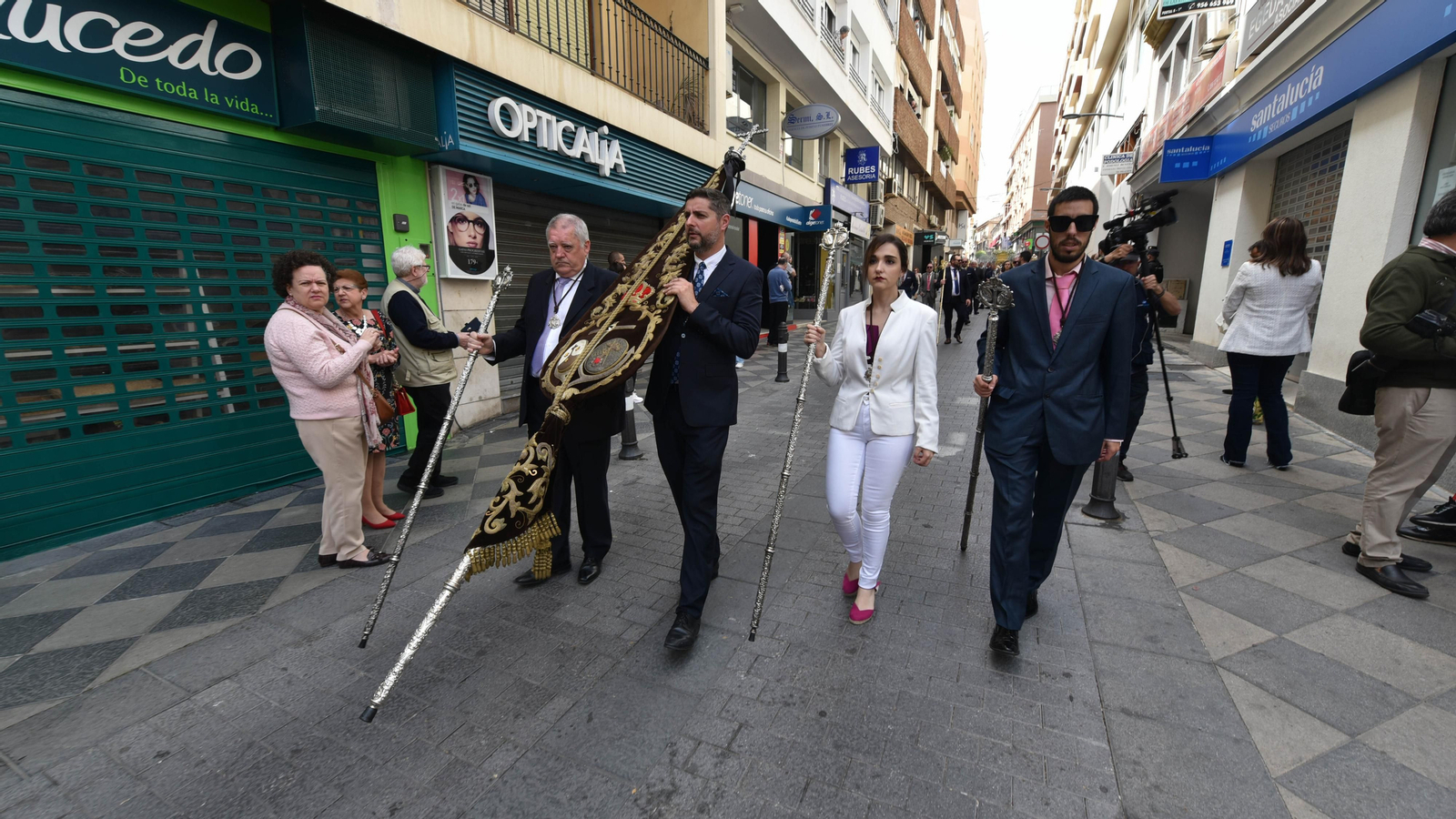 Fotos de la procesión del Resucitado en Algeciras