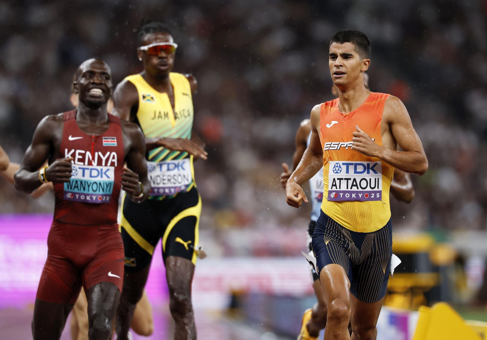 Las fotos del prometedor triunfo de Attaoui y del resto de la jornada del Mundial de Atletismo