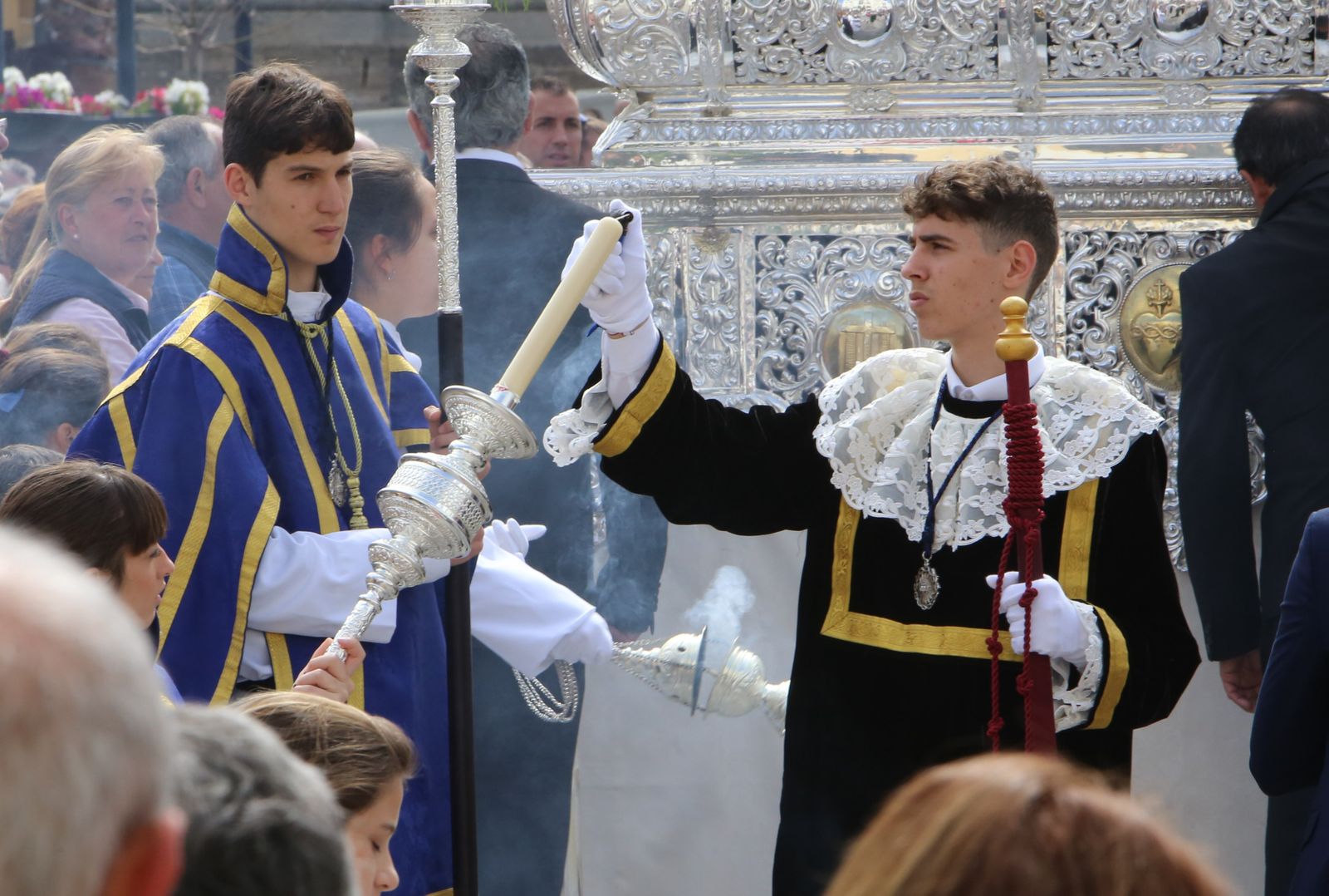 Imágenes del Domingo de Resurrección en Chiclana