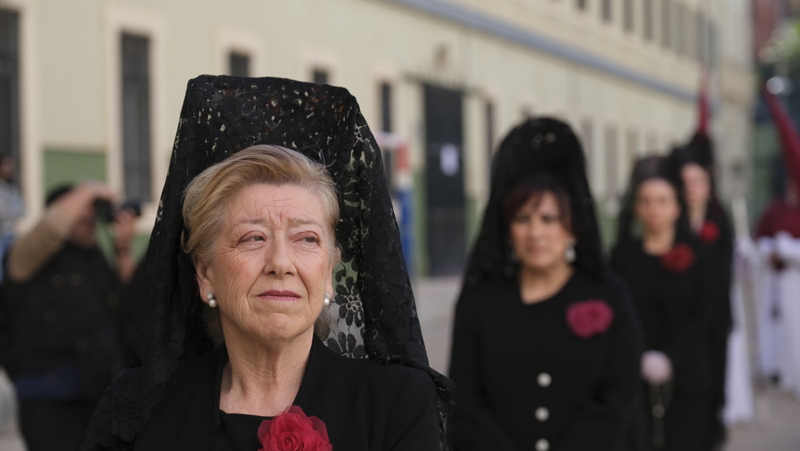 Fotogalería de la procesión de Coronación. Semana Santa Almería 2022.
