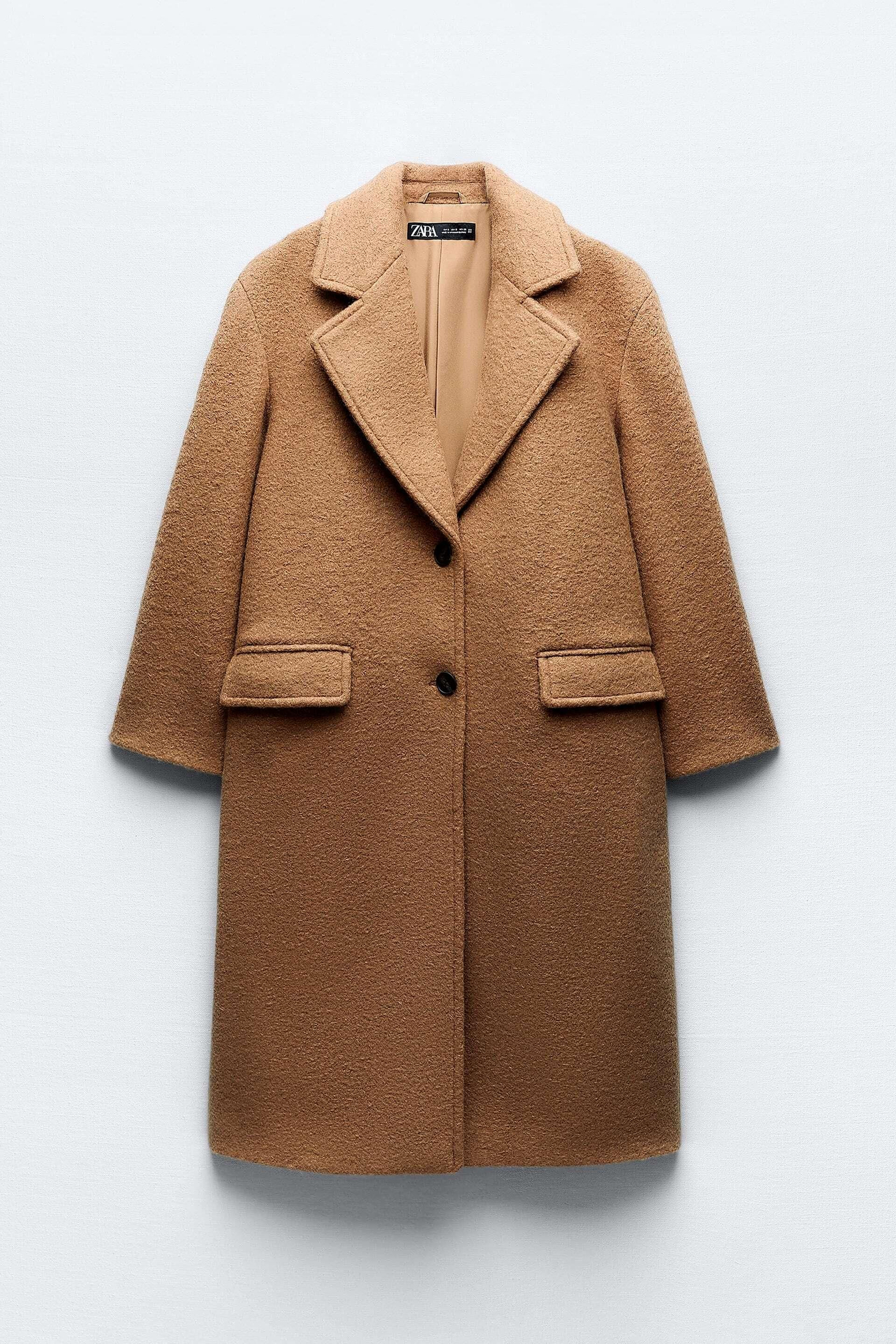 Abrigo boucle de Zara Abrigo boucle de Zara