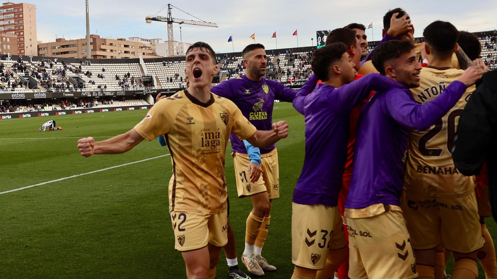 El FC Cartagena-Málaga CF, en fotos