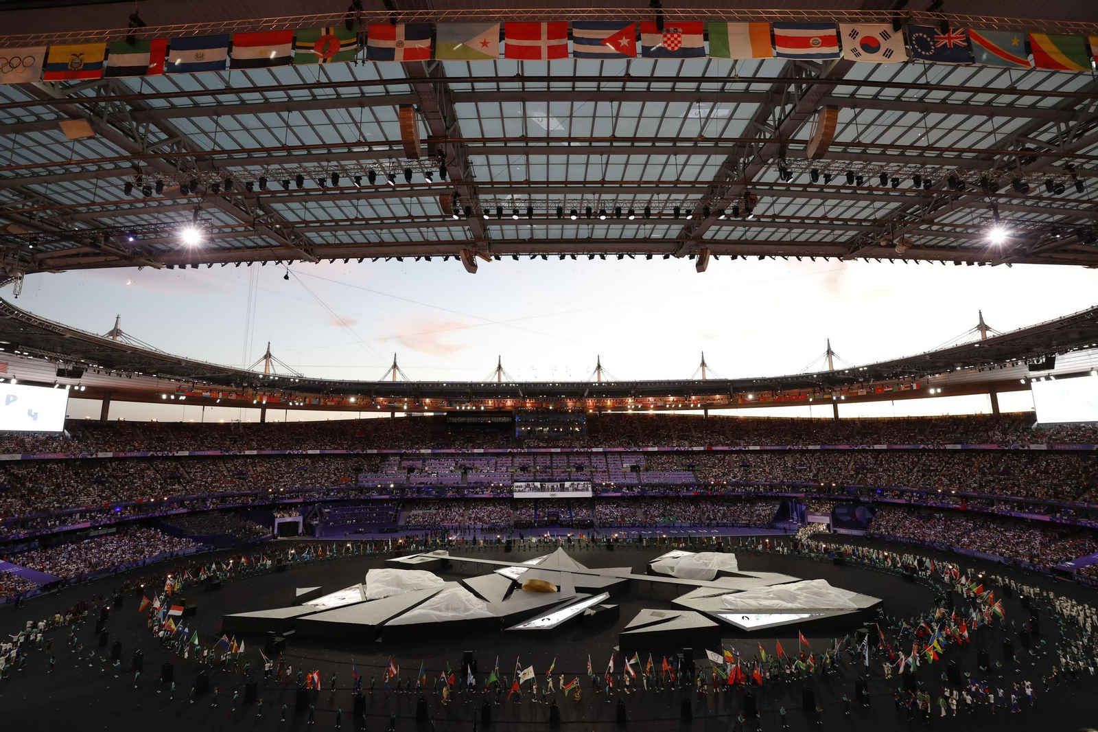 Las fotos de la ceremonia de clausura de los Juegos Olímpicos París 2024