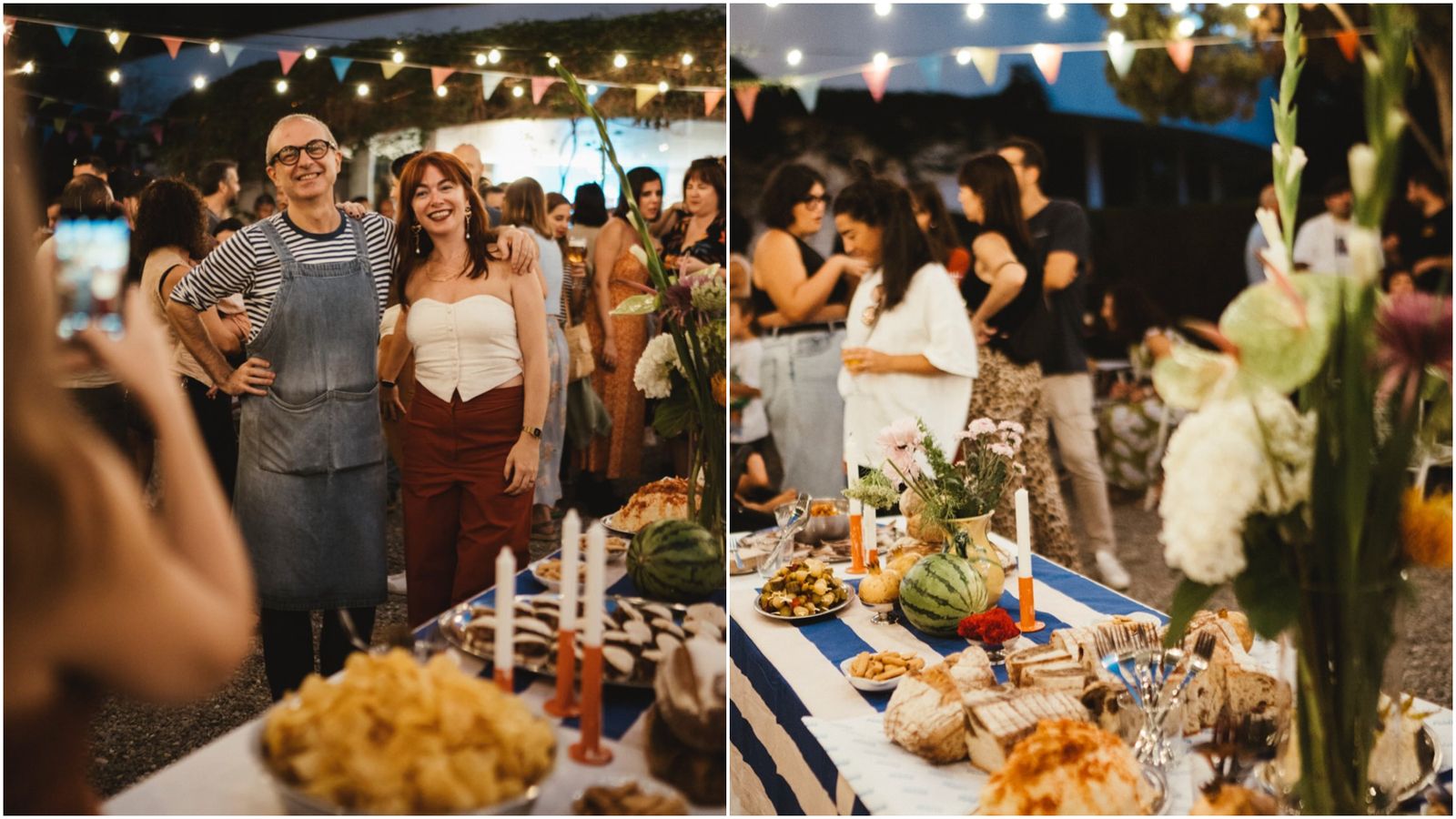 Araceli y Antonio Martín, en el espacio que hasta ahora daba sentido a Casa Festín.