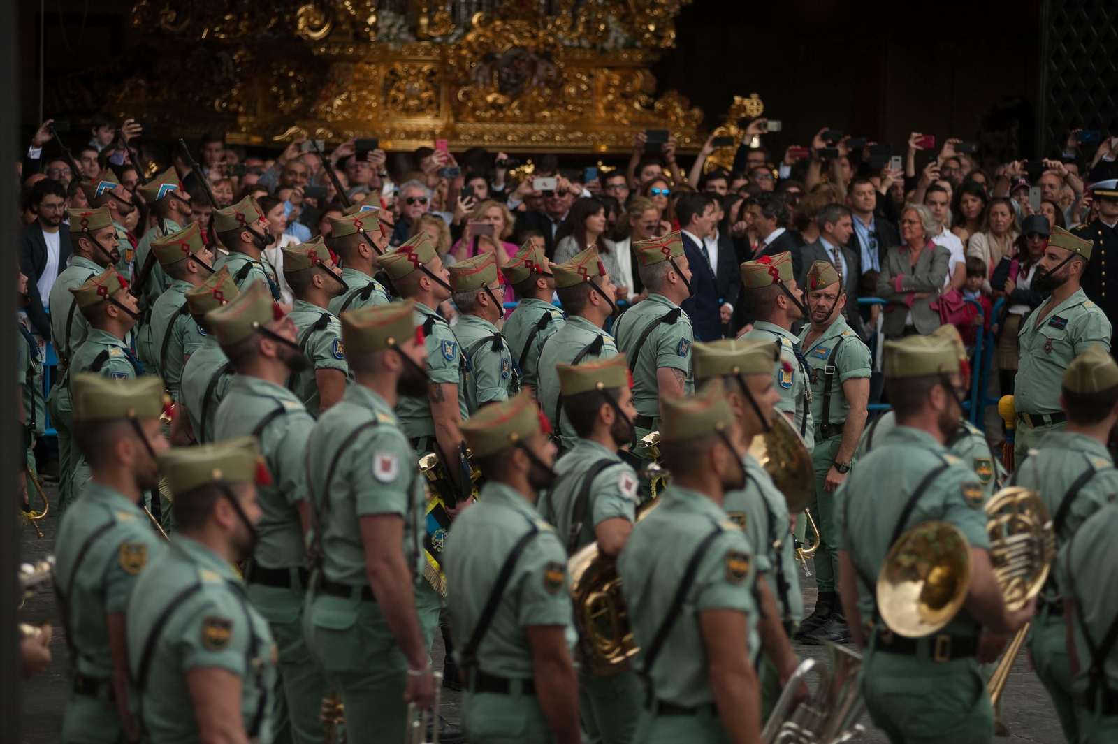 Las fotos del desembarco de la Legión en Málaga