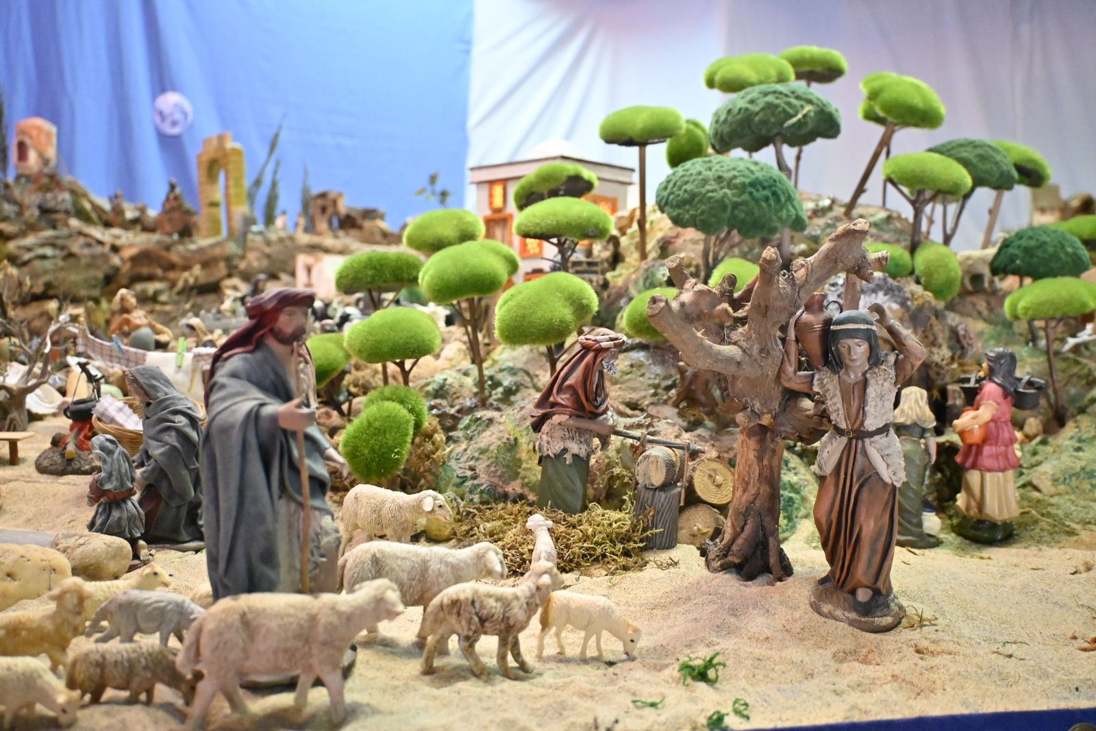 Las mejores imágenes de los belenes de Huelva, vistas de cerca