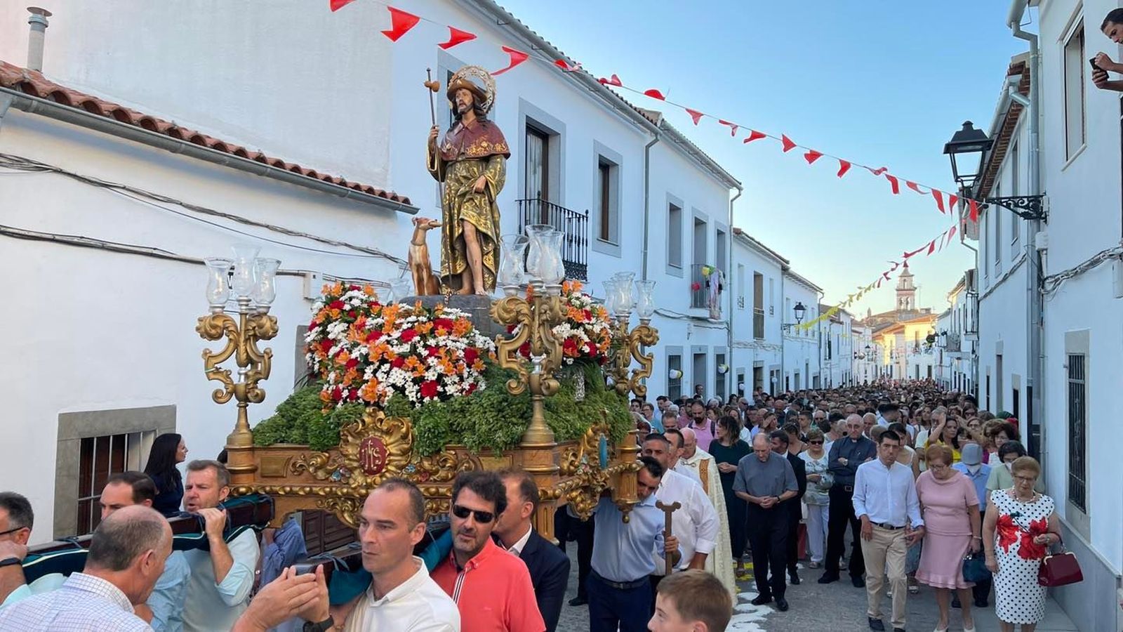 Las mejores imágenes de la celebración de San Roque en Dos Torres