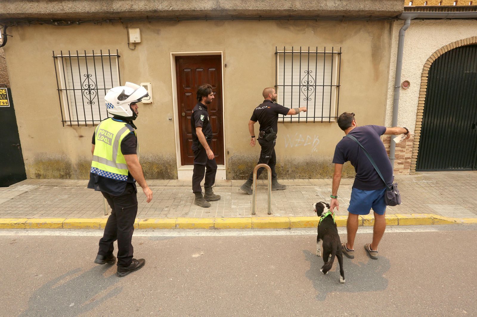 Las consecuencias del incendio en Mazagón