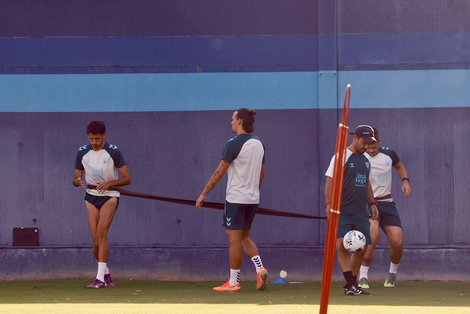 Las fotos de Ángel Recio, a tope con el Málaga CF y apunta a Las Palmas