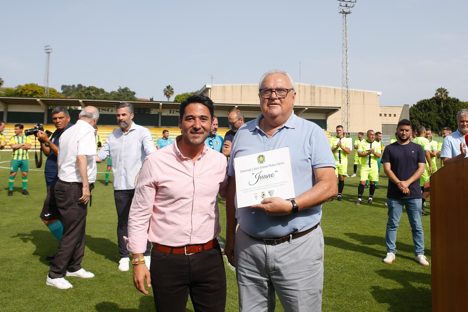 Las fotos del homenaje a Juano en Los Barrios Las fotos del homenaje a Juano en Los Barrios