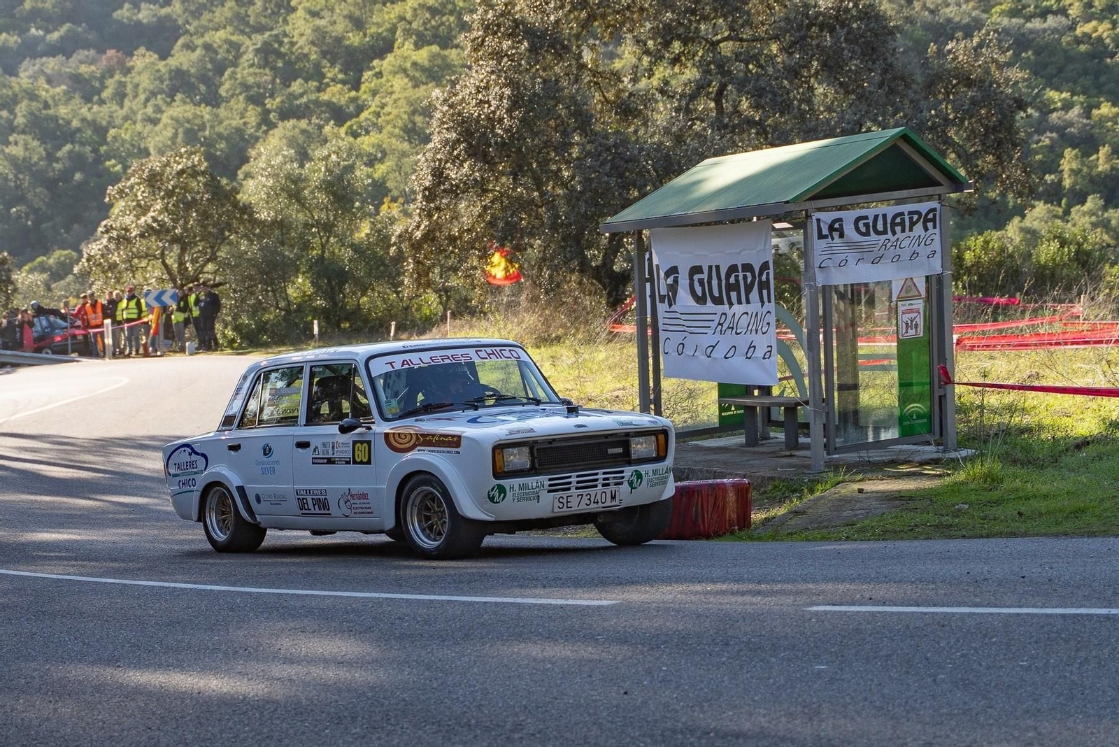El espectacular arranque de la Subida a Trassierra, en imágenes
