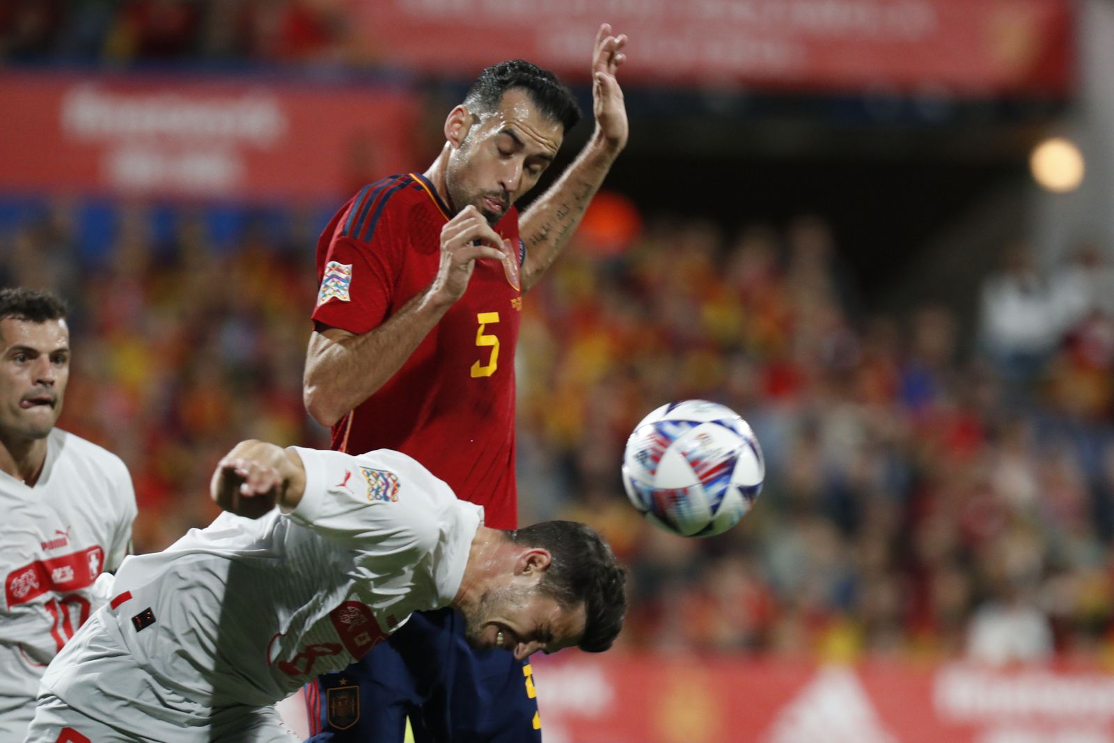 Las imágenes del España-Suiza