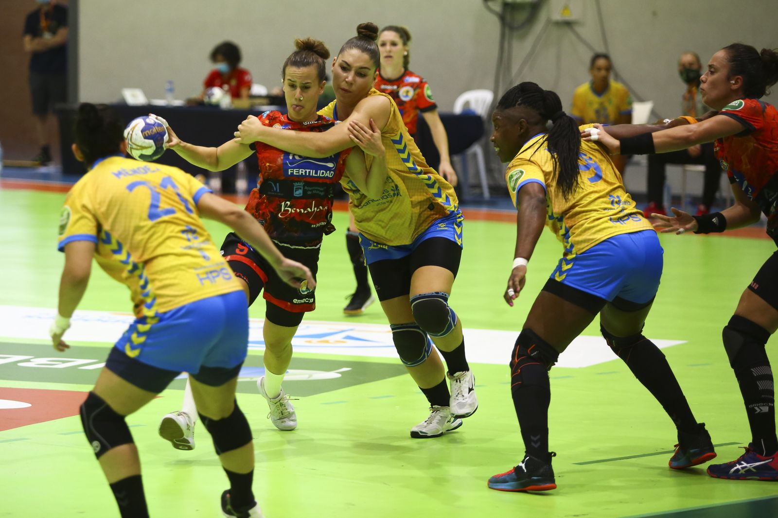 Silvia Arderius, en una acción del Rincón Fertilidad-Rocasa Gran Canaria.