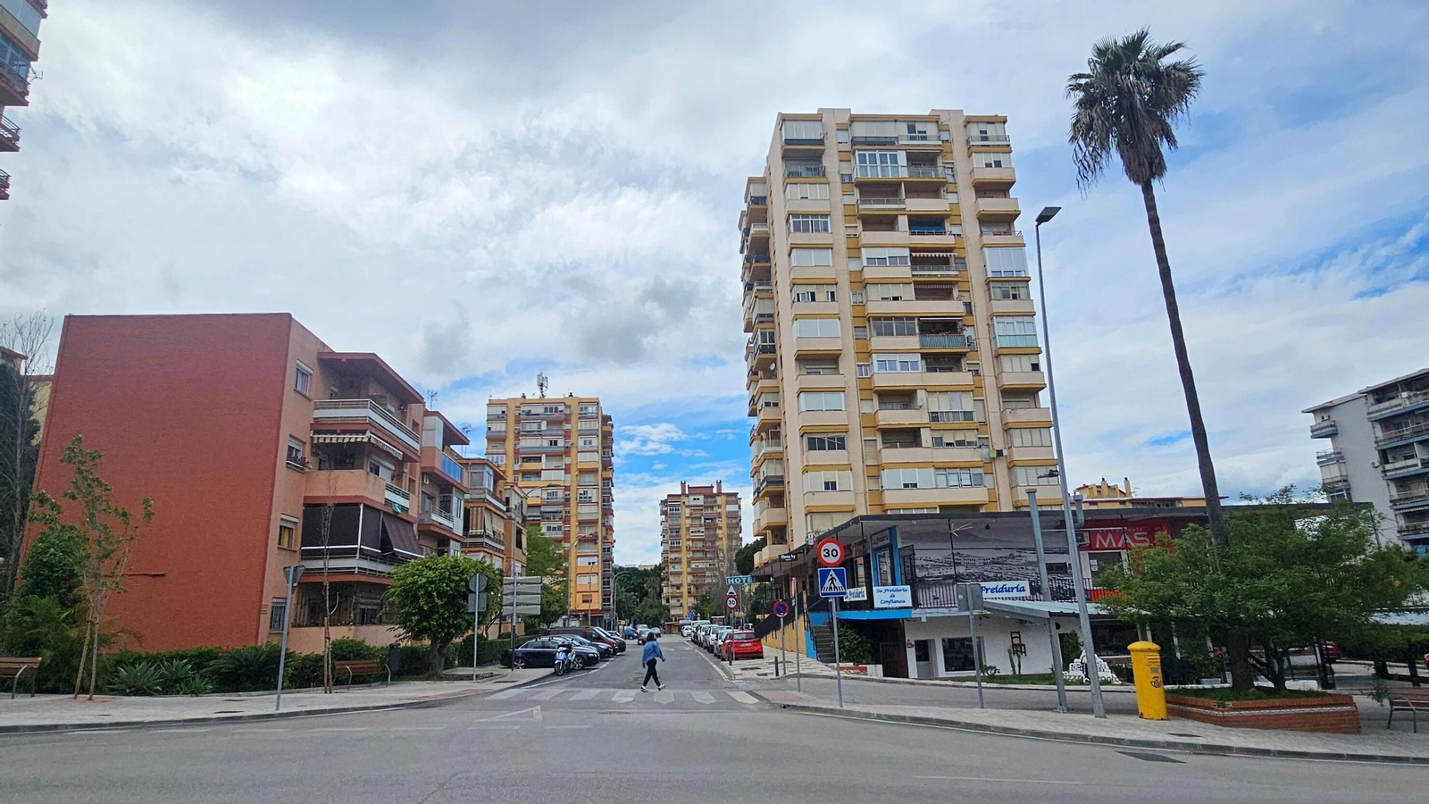 La avenida de Francia, en el barrio de San José Artesano.