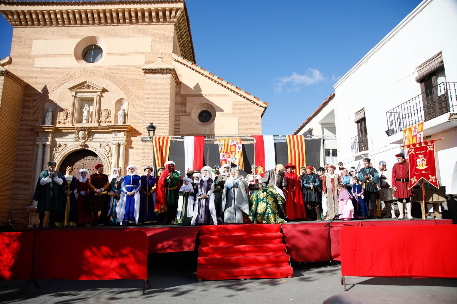 La Recreación de la Pernoctación de los Reyes Católicos en Fiñana, en imágenes