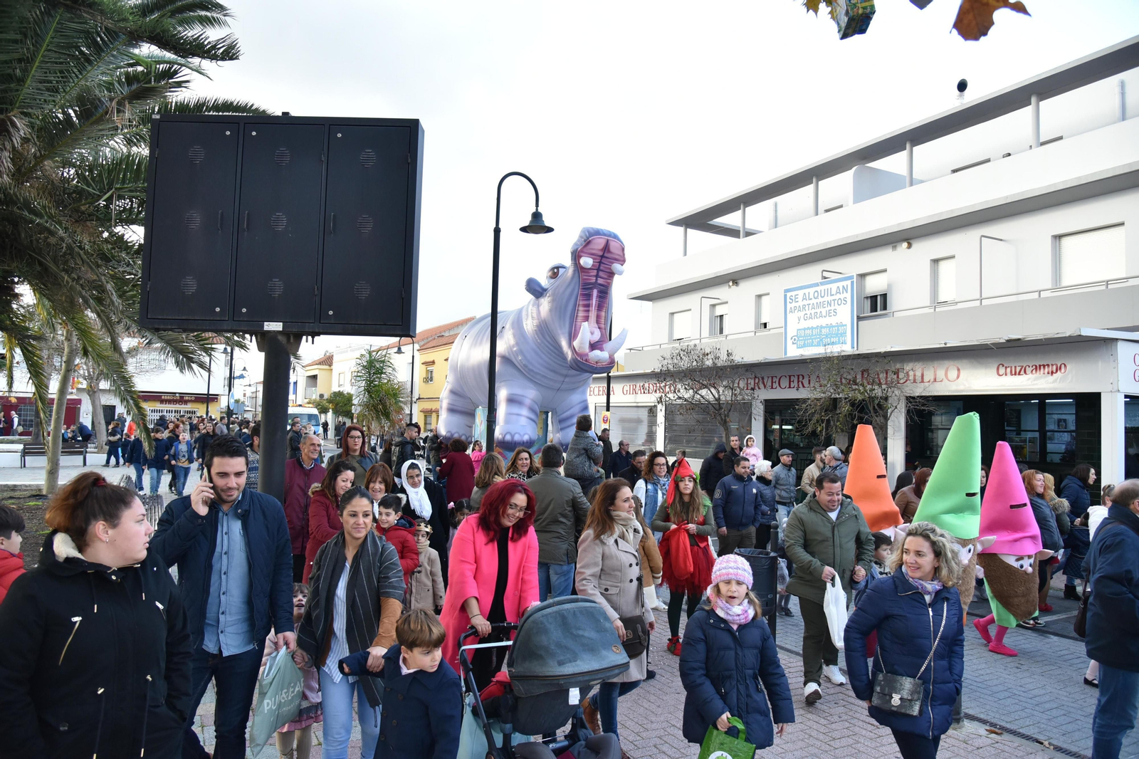 Cabalgata de Reyes Magos en Los Barrios