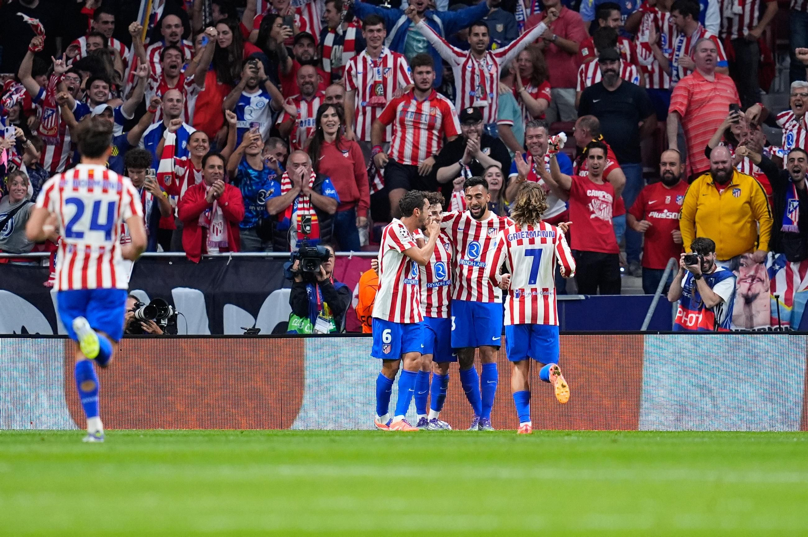 Las fotos del Atlético de Madrid-Eintracht