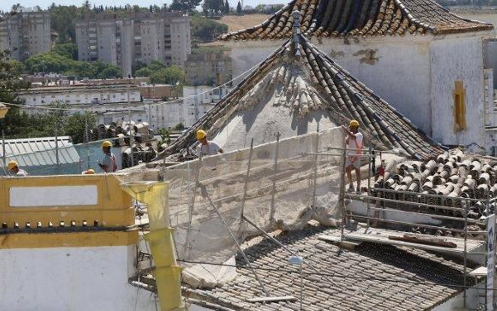 La ermita, al descubierto