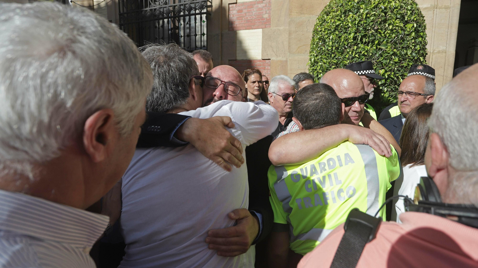 Concentración por la muerte de Fermín Cabezas