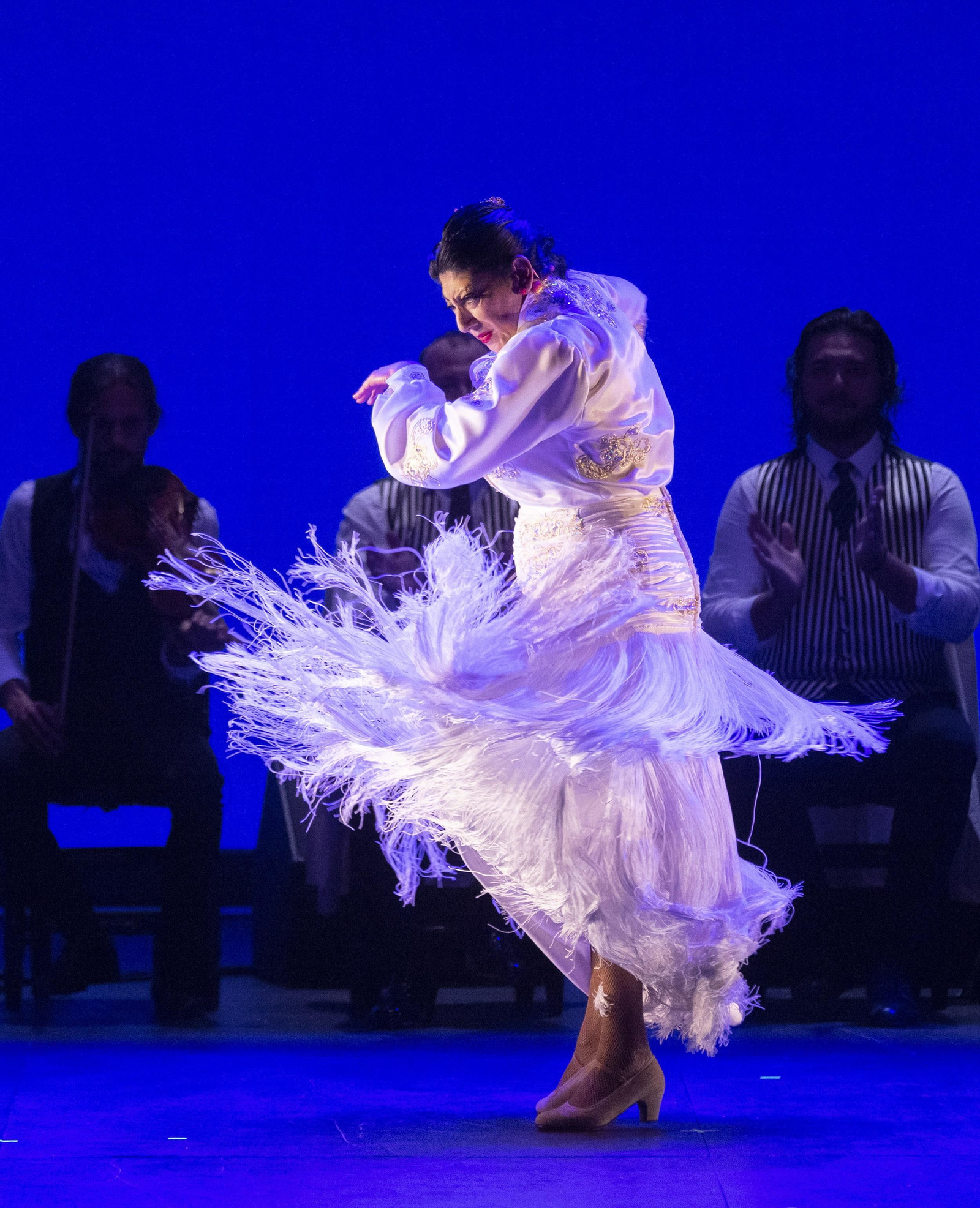 Manuela Carrasco en la Bienal de Sevilla