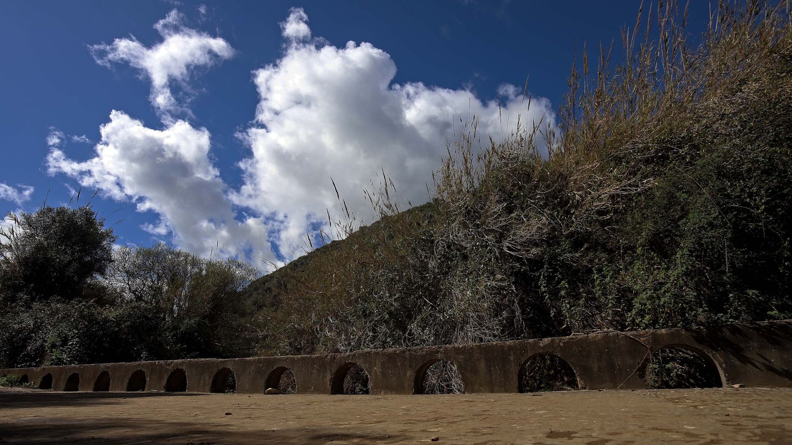 Carretera de Las Pantallas en Algeciras